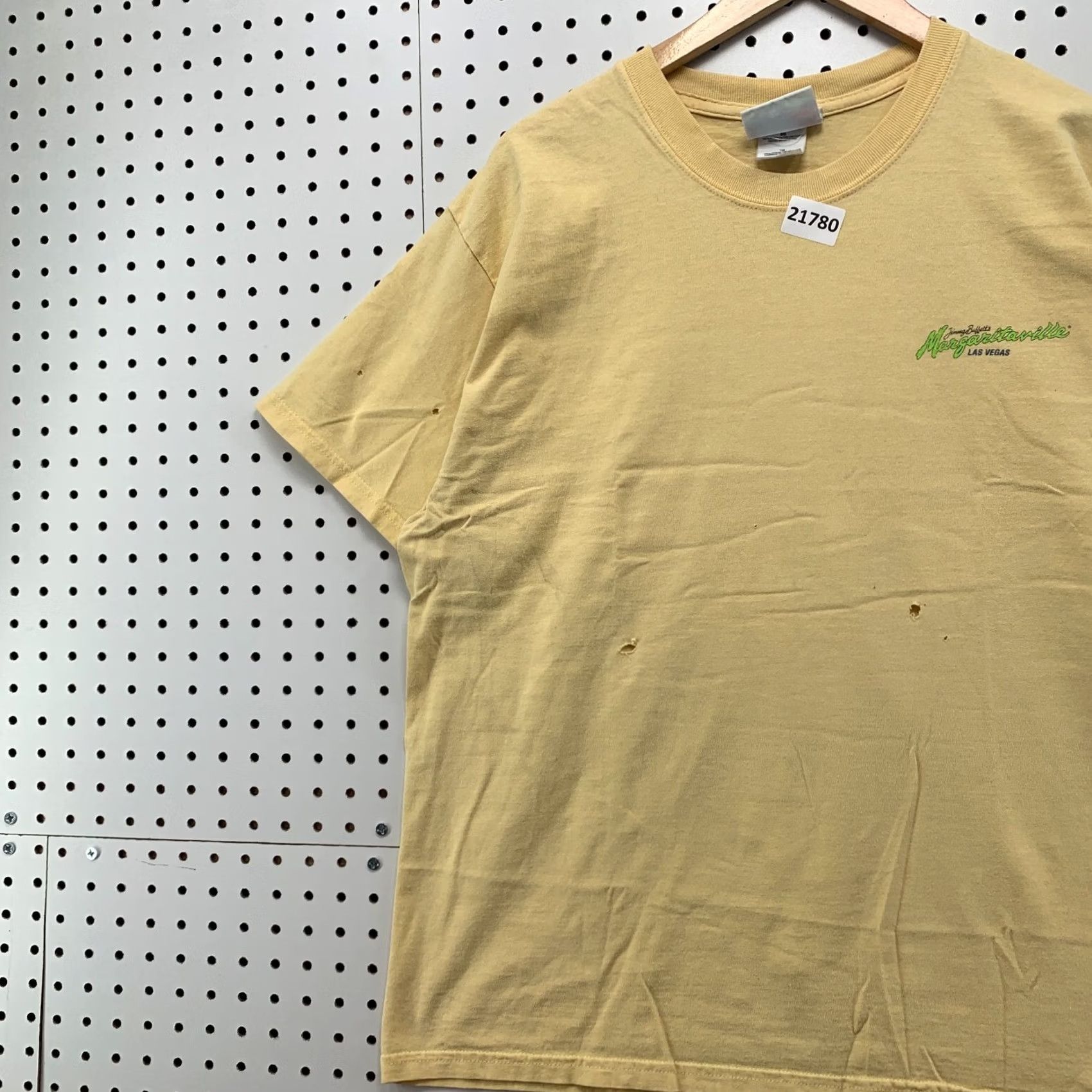 Vintage VINTAGE Margaritaville Shirt Yellow Adult XL Mens 23.5x29 Las Vegas Jimmy Buffett Margaritaville Shirt Yellow XL Mens Size US XL / EU 56 / 4 - 4 Thumbnail