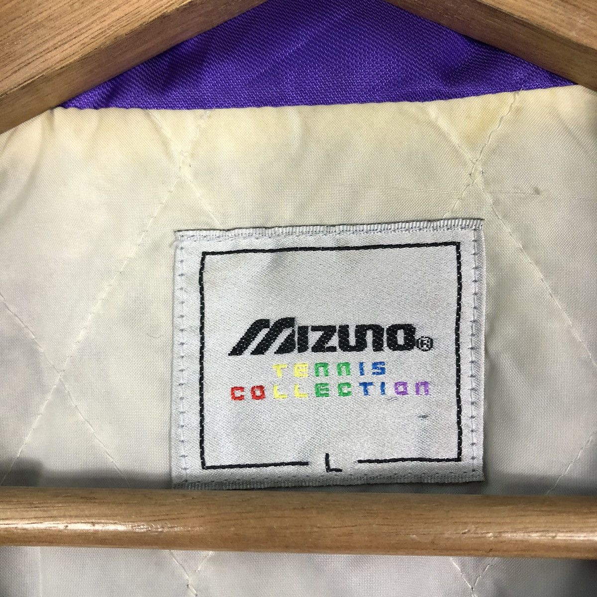 Japanese Brand 🔥Vintage Sportswear Snap Jacket Mizuno Tennis Collections Size US L / EU 52-54 / 3 - 18 Thumbnail