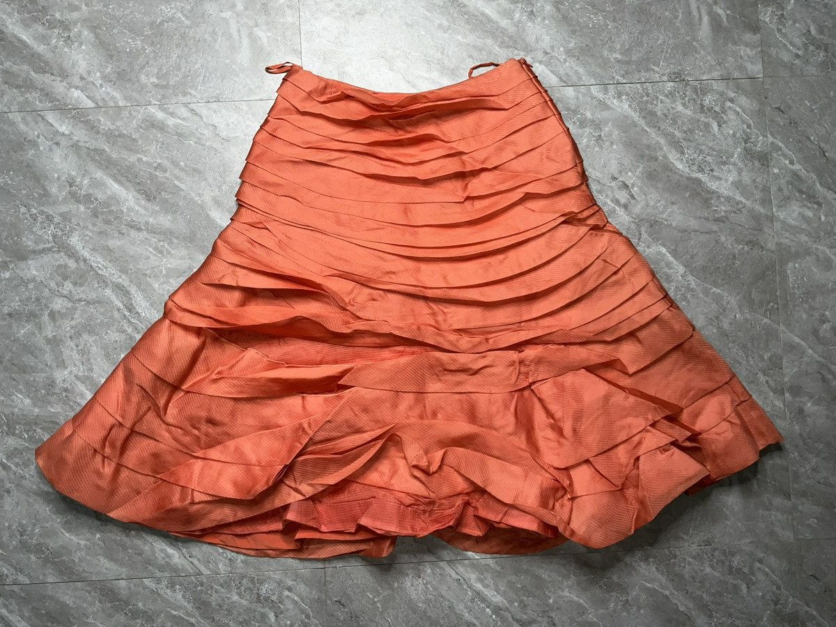 Dior Christian Dior by John Galliano F/W 07 Silk Ruffled Skirt Size 28" / US 6 / IT 42 - 2 Thumbnail