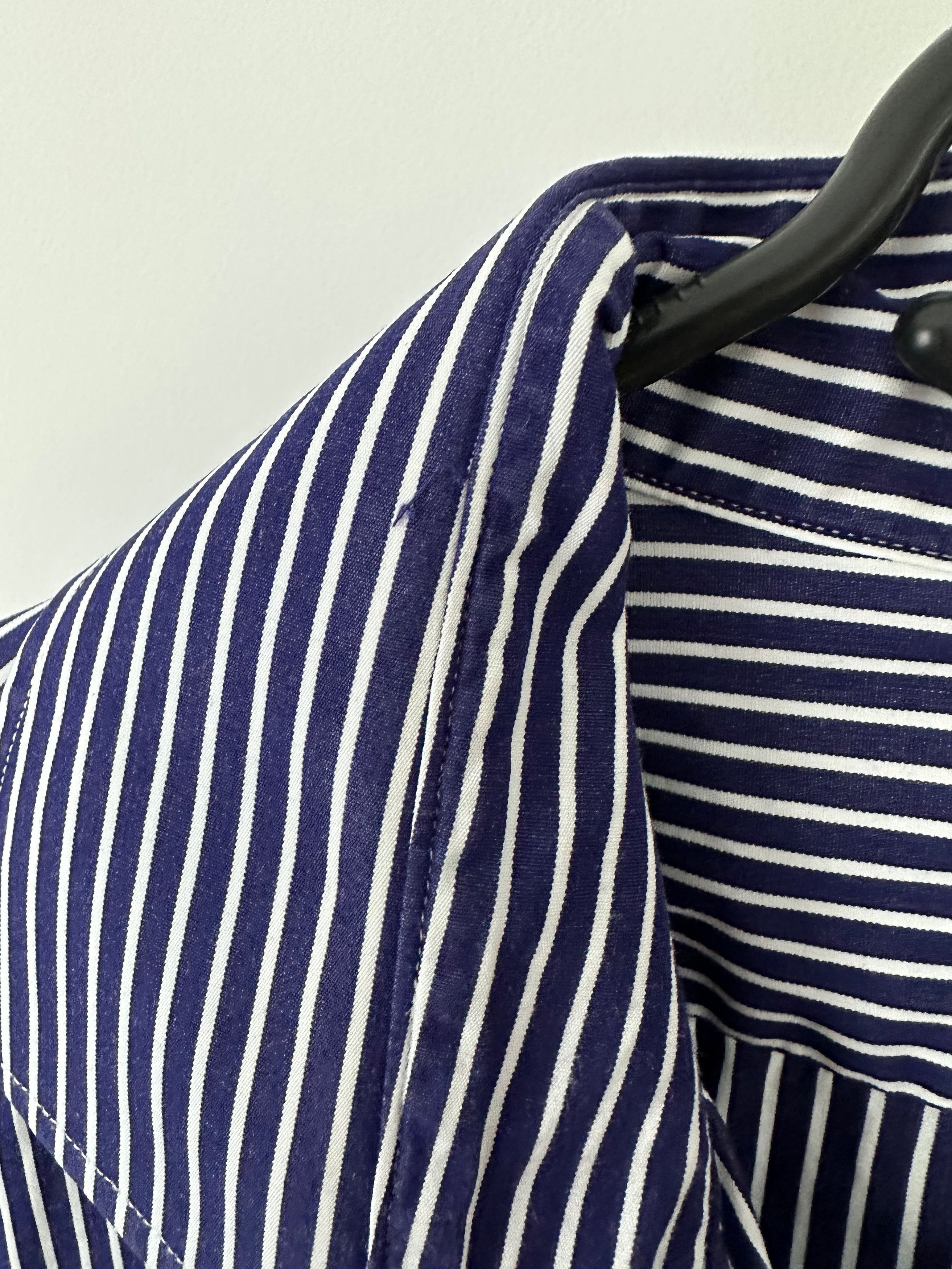 Polo Ralph Lauren POLO Ralph Lauren dress shirt striped blue Size US XL / EU 56 / 4 - 5 Thumbnail