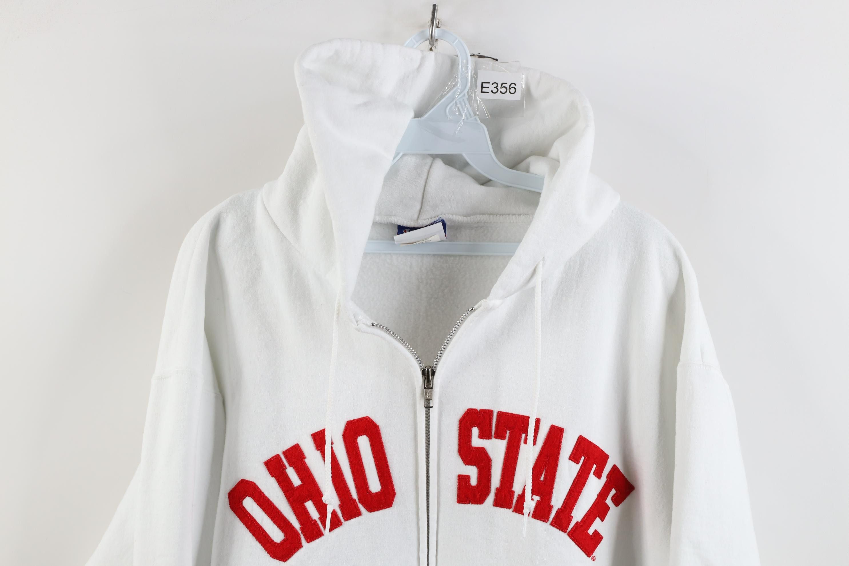 Champion Vintage 90s Champion Ohio State University Full Zip Hoodie Size US M / EU 48-50 / 2 - 2 Thumbnail