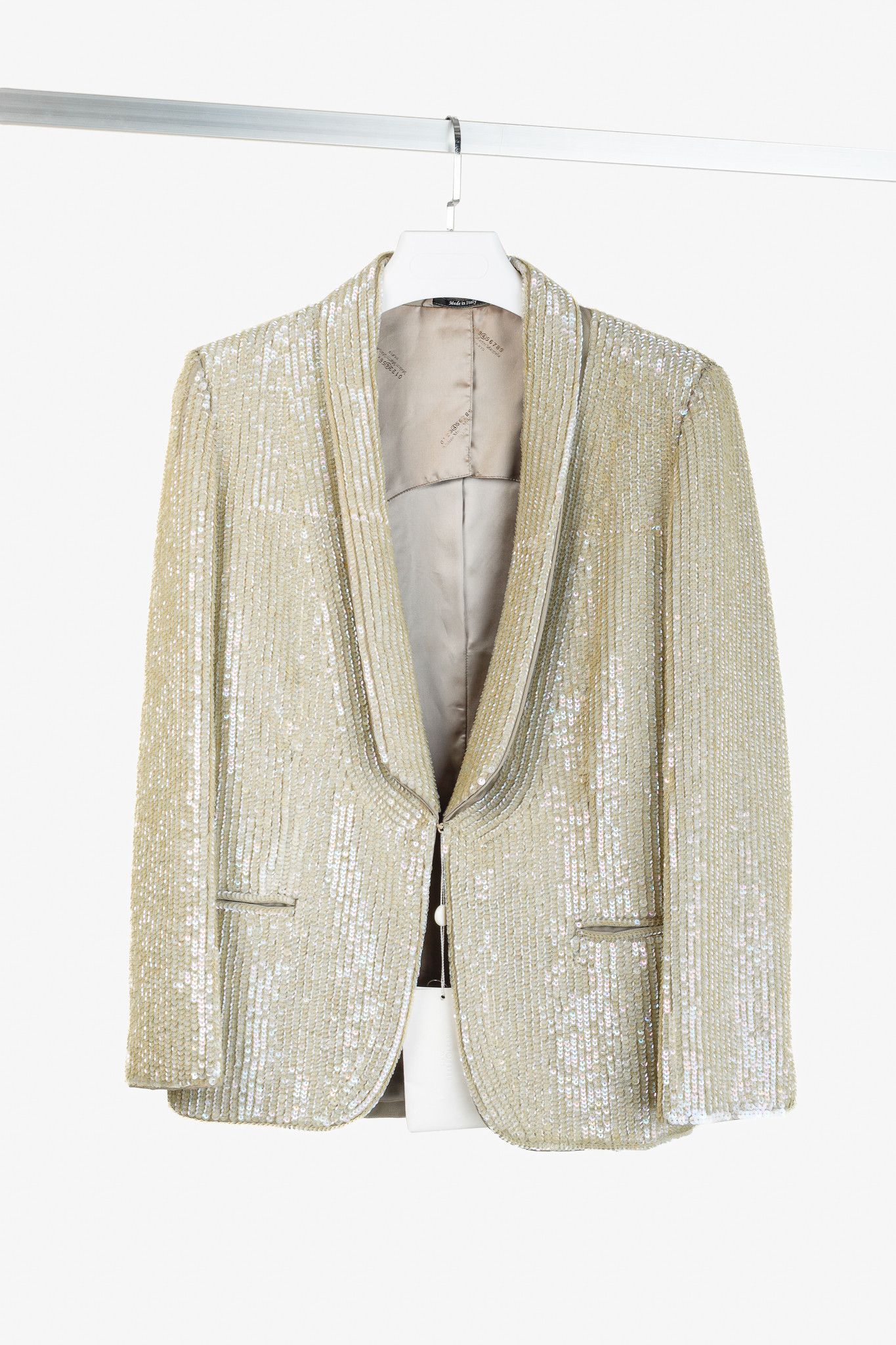 Maison Margiela Maison Margiela Resort 2013 Sequin Shawl-Collar Blazer Size M / US 6-8 / IT 42-44 - 1 Thumbnail