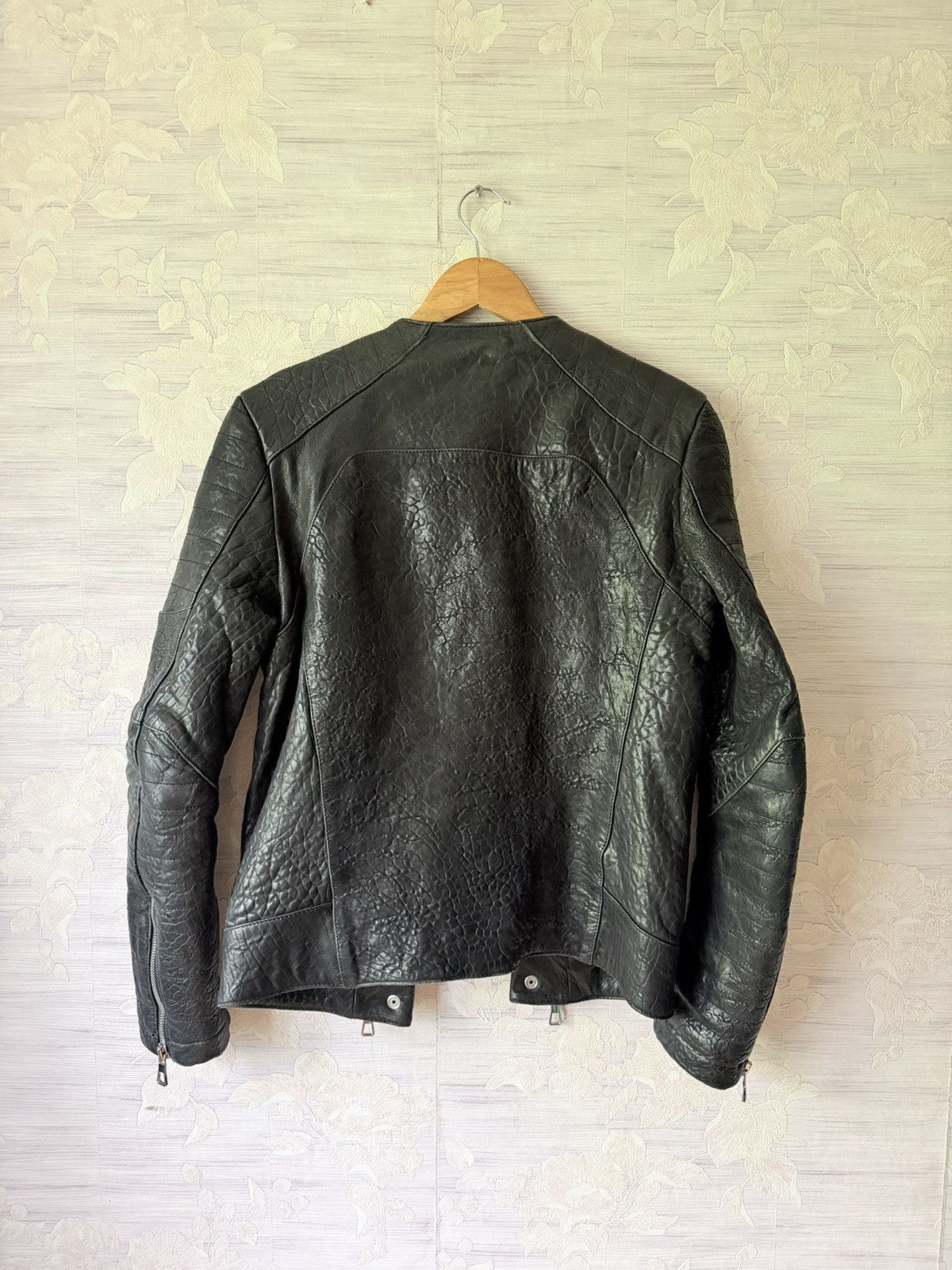 Balmain × H&M Balmain x H&M AW15 Double-Zipper Biker Leather Jacket Size US S / EU 44-46 / 1 - 8 Thumbnail