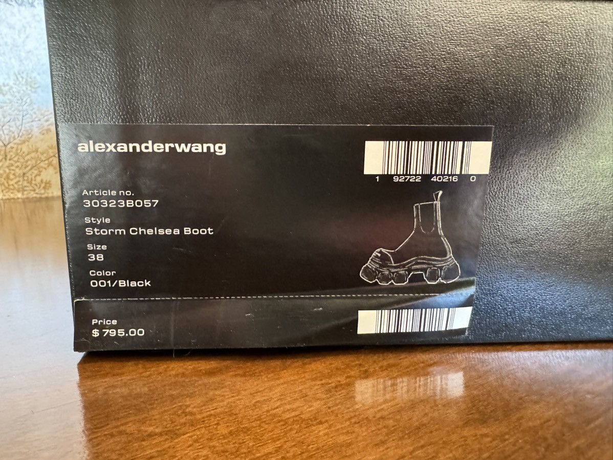 Alexander Wang Alexander Wang Black Storm Chelsea boots Size US 8 / IT 38 - 5 Thumbnail