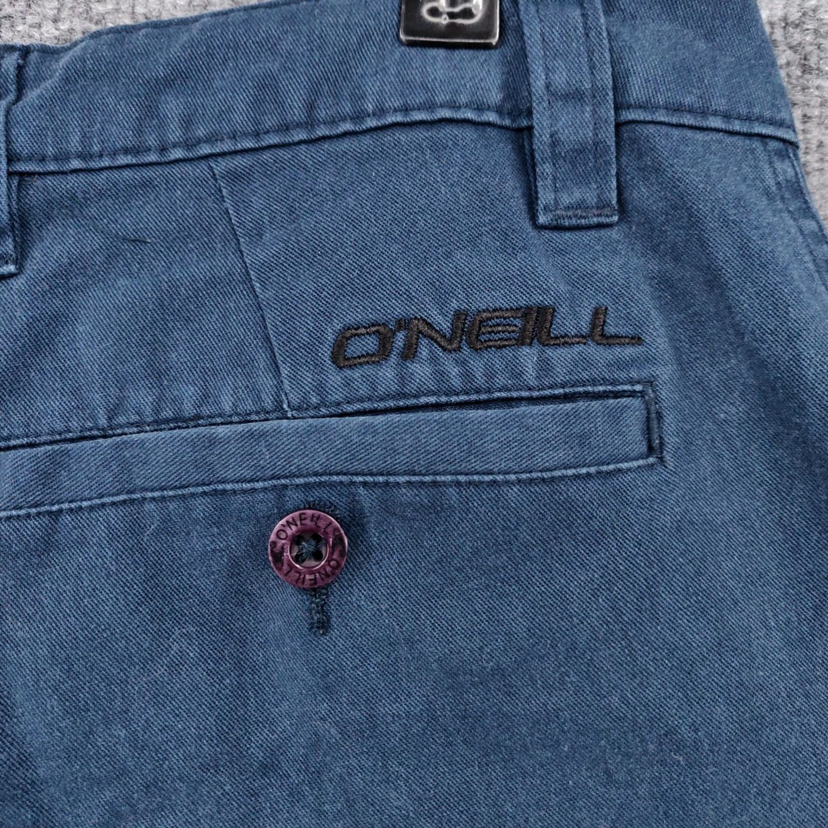 O'Neill O'Neill Shorts Mens 29 Blue Chino Bermuda Mid Rise Casual Size US 29 - 6 Thumbnail