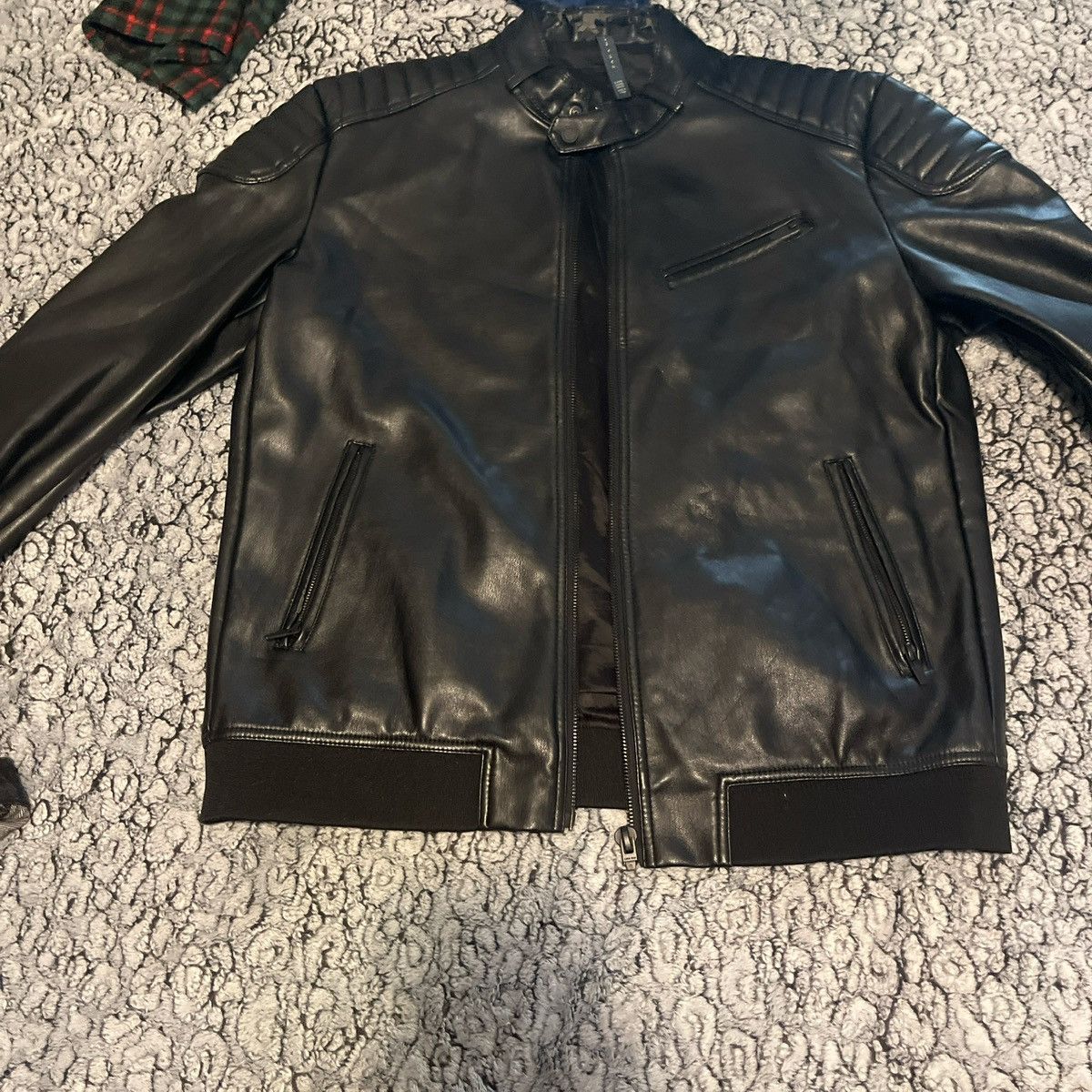 Zara Zara Leather jacket Size US XXL / EU 58 / 5 - 1 Thumbnail