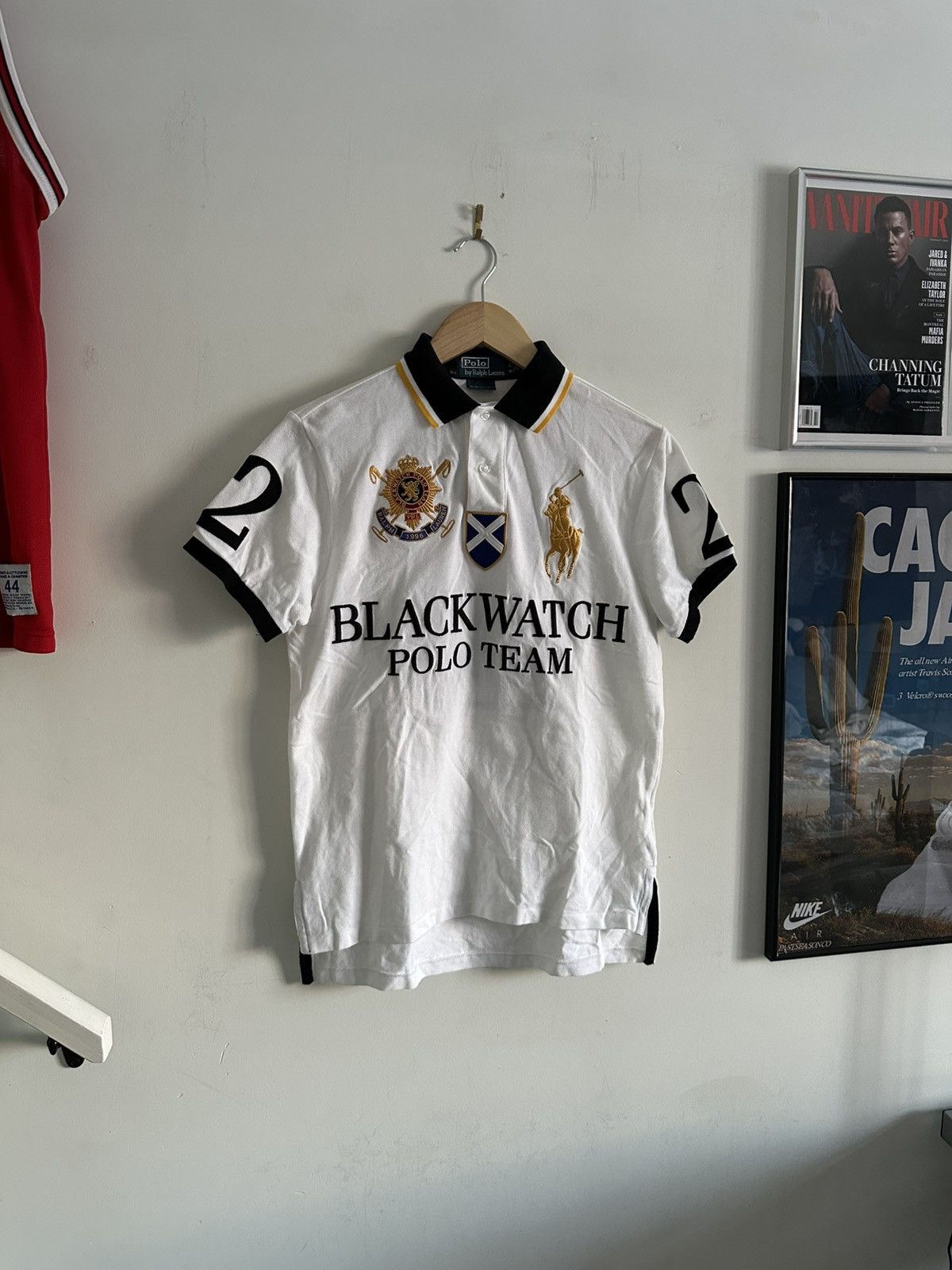 トップス Polo Ralph Lauren BLACKWATCH POLO TEAM M BlackWatch Custom Fit Polo