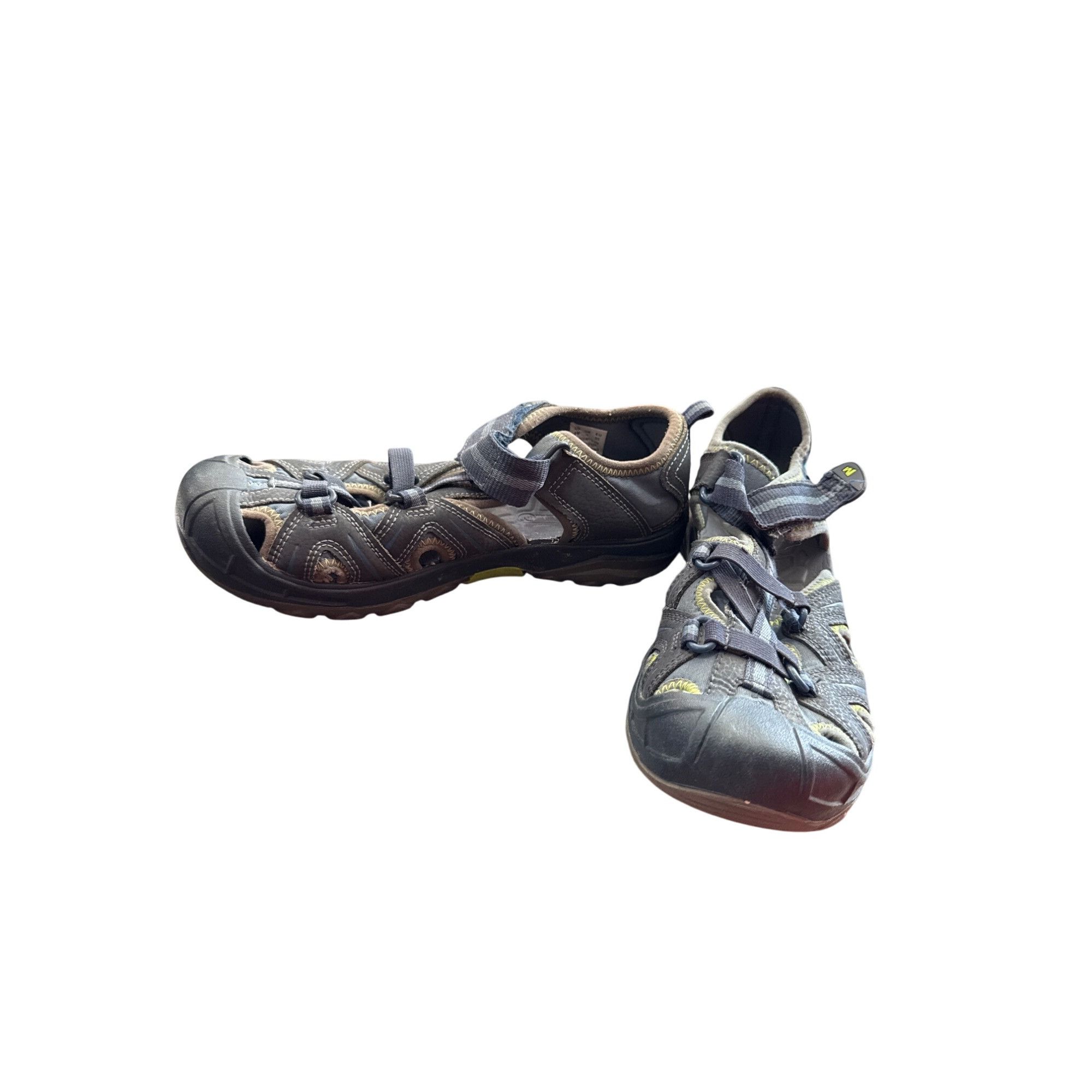Merrell Merrell Womens Hydro leather blue gray Hiking Water Sandals Size US 4 / IT 34 - 2 Thumbnail