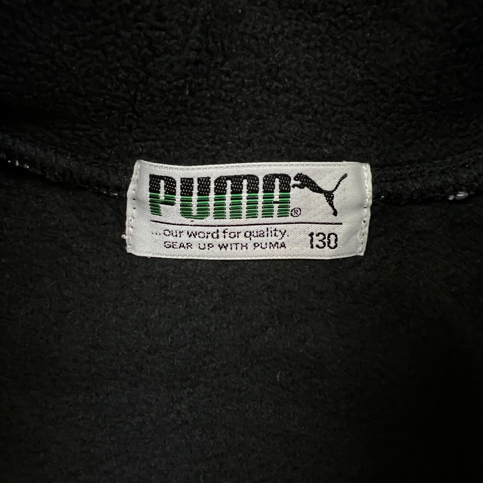 Puma × Vintage Puma Fleece XS Zip Nature Outdoor Pullover Sweatshirt Jacket Size XS / US 0-2 / IT 36-38 - 5 Thumbnail