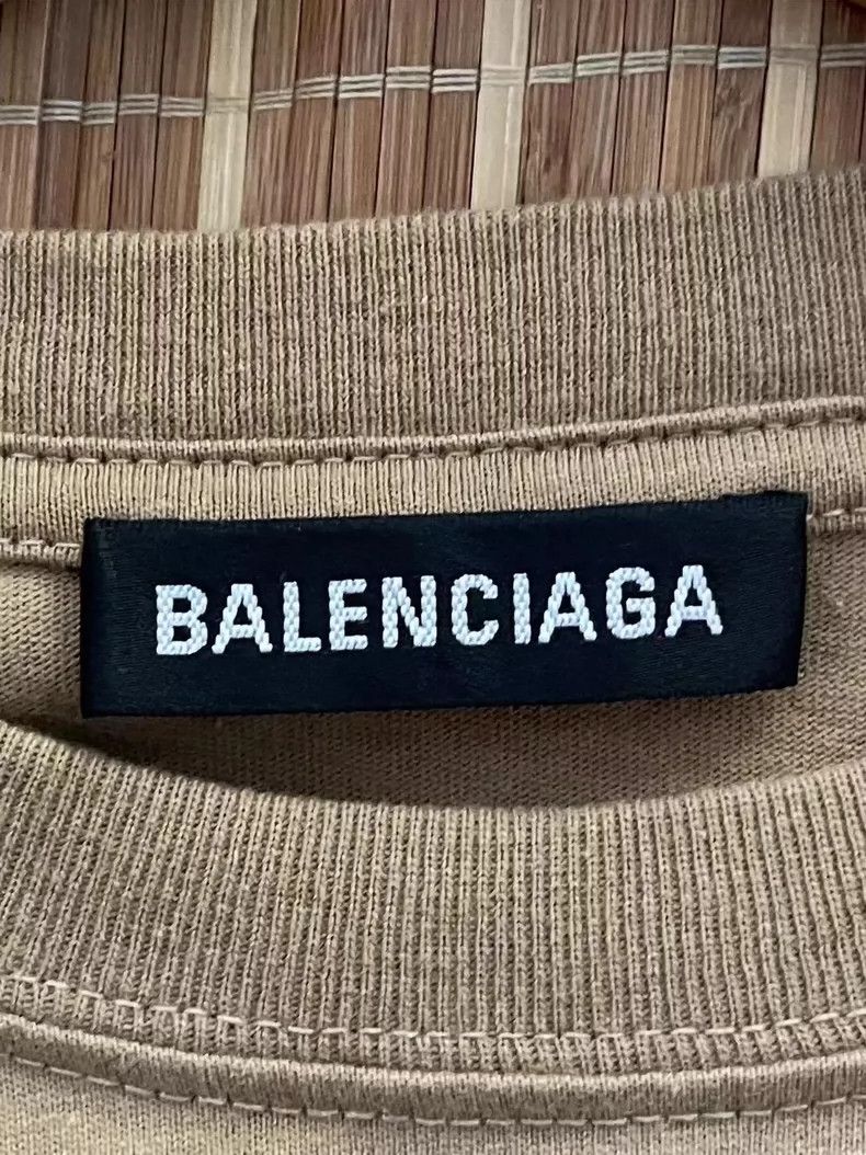 Balenciaga Balenciaga Khaki Wheat Short Sleeve Size US XS / EU 42 / 0 - 3 Thumbnail