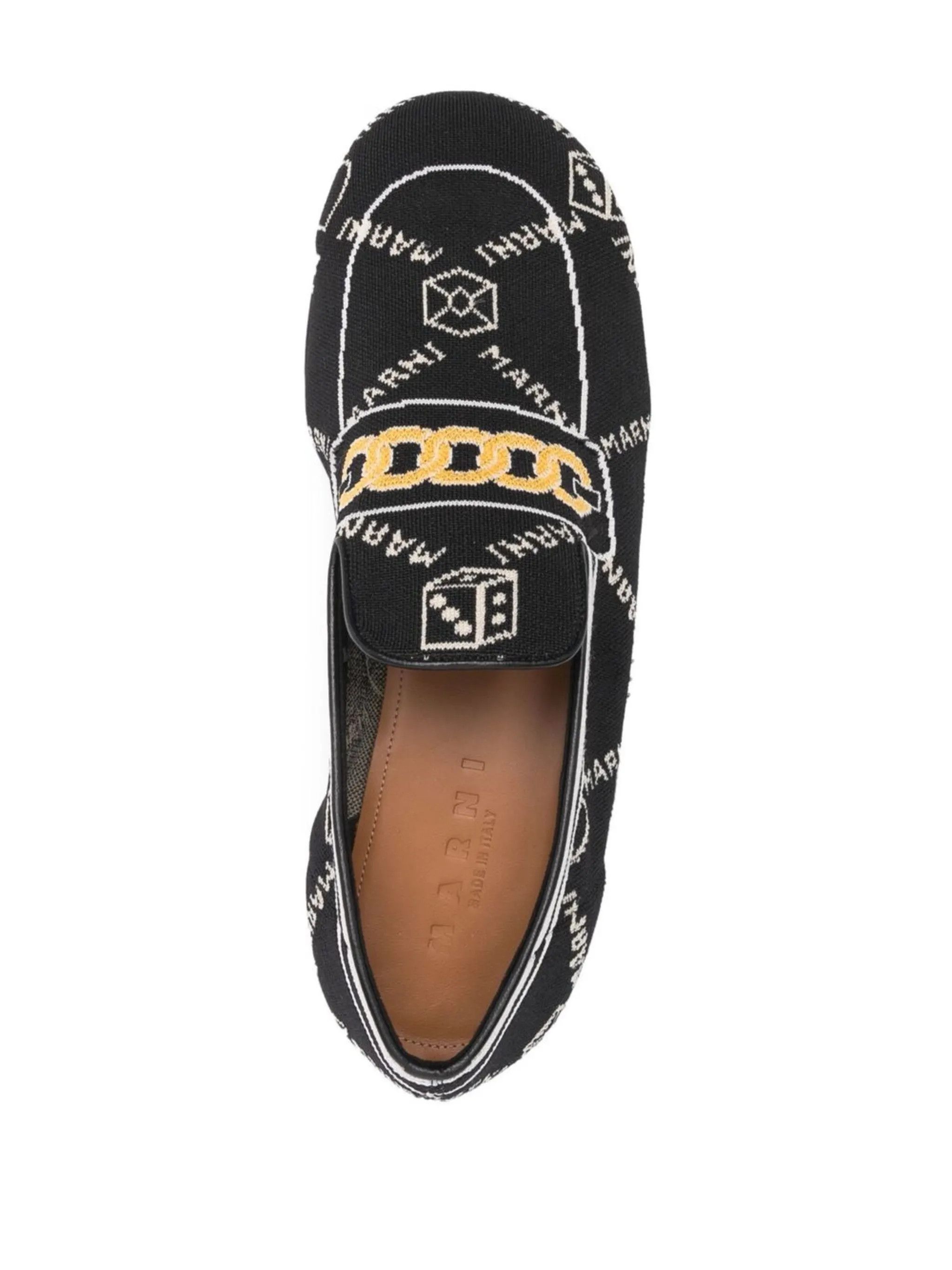 Marni o1y0225 Logo Loafers in Multicolor Size US 9 / EU 42 - 4 Thumbnail