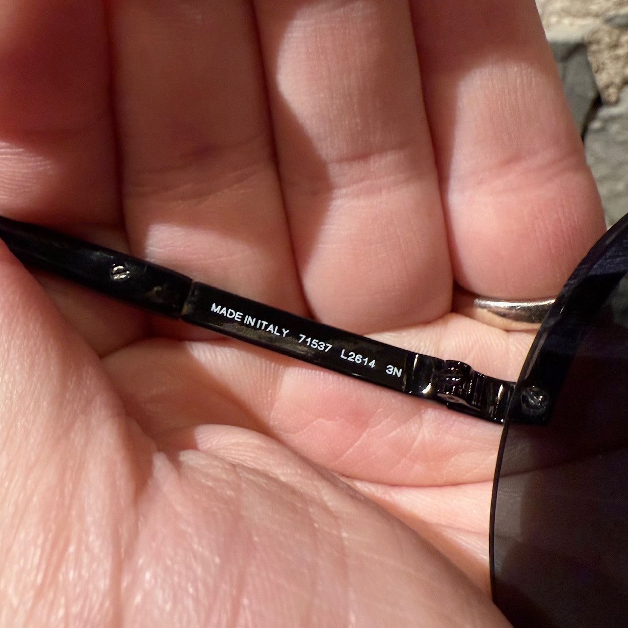 Chanel Chanel 2023 Coco Beach Black Shield Logo Sunglasses Size ONE SIZE - 9 Thumbnail