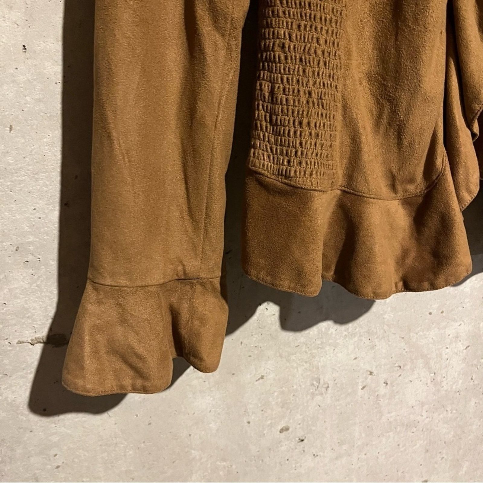 Jones New York Jones New York Signature Size 8 Faux Suede Zip Up Jacket Size M / US 6-8 / IT 42-44 - 9 Thumbnail