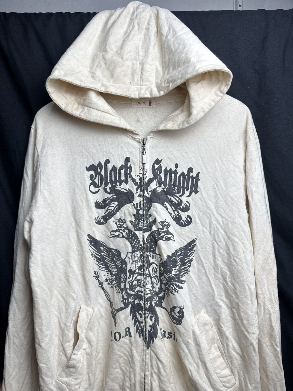 Le Grande Bleu (L.G.B.) Japanese LGB Styled Hoodie Engine Poem Size US M / EU 48-50 / 2 - 3 Thumbnail