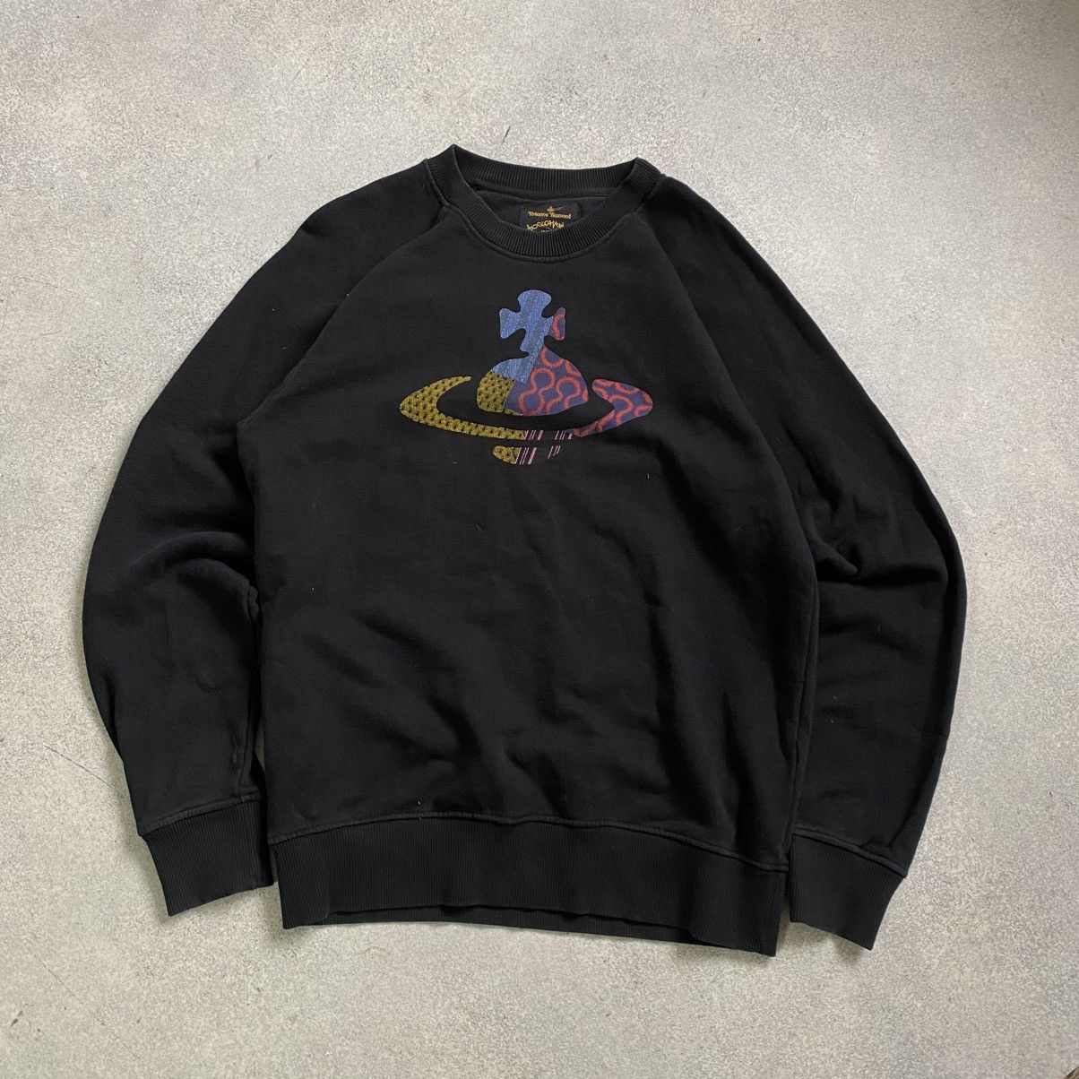 Vivienne Westwood Vivienne Westwood Sweatshirt Size M Big Logo Luxury Size US M / EU 48-50 / 2 - 1 Thumbnail