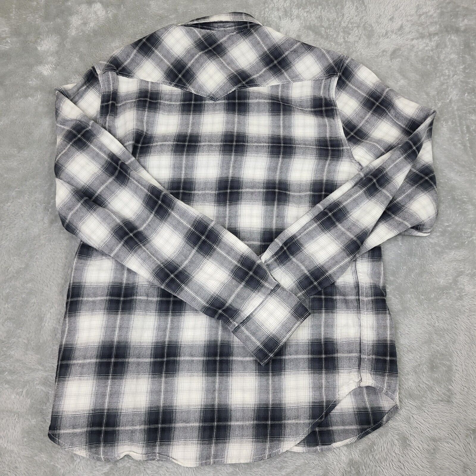 Lucky Brand Lucky Brand Men's Classic Fit Small Long Sleeve Red Check Pe Size US S / EU 44-46 / 1 - 9 Thumbnail