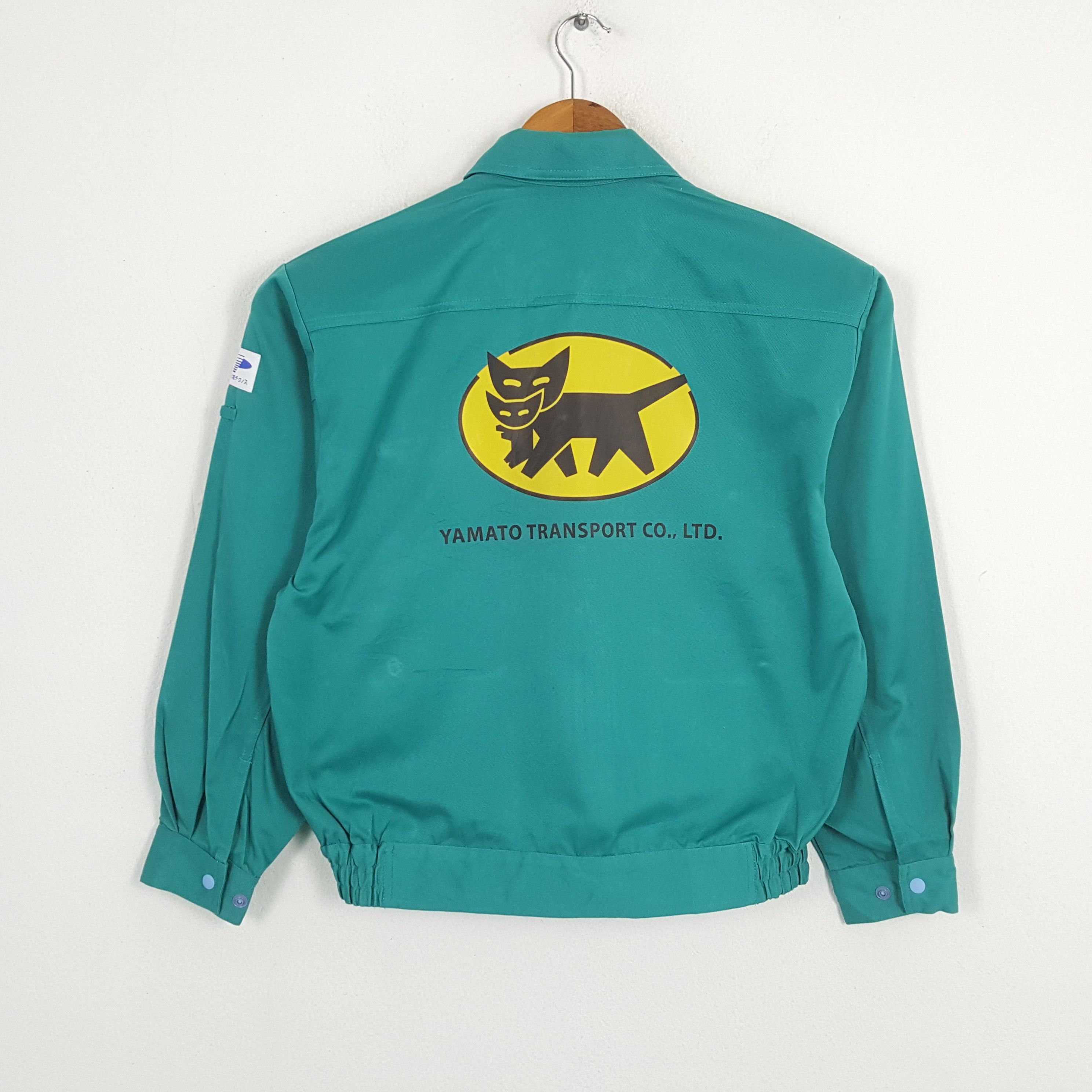 Japanese Brand × Vintage Vintage YAMATO TRANSPORT Japanese Racing Custom Jacket Size US L / EU 52-54 / 3 - 1 Thumbnail
