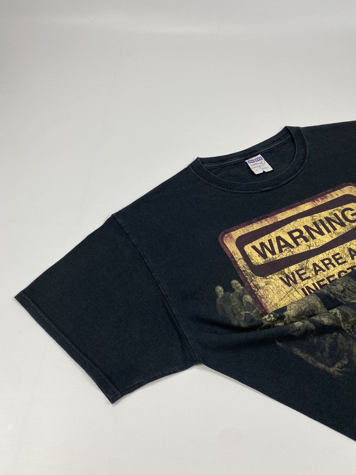 Vintage 🔥LASTDROP🔥 2012 Walking Dead AMC We Are All Infected Zombie Size US L / EU 52-54 / 3 - 10 Thumbnail
