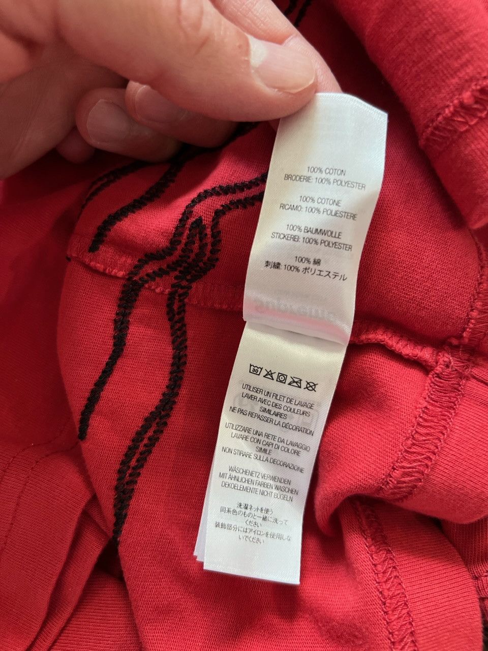 Supreme Dragon Embroidered L/S Top Size US L / EU 52-54 / 3 - 9 Thumbnail