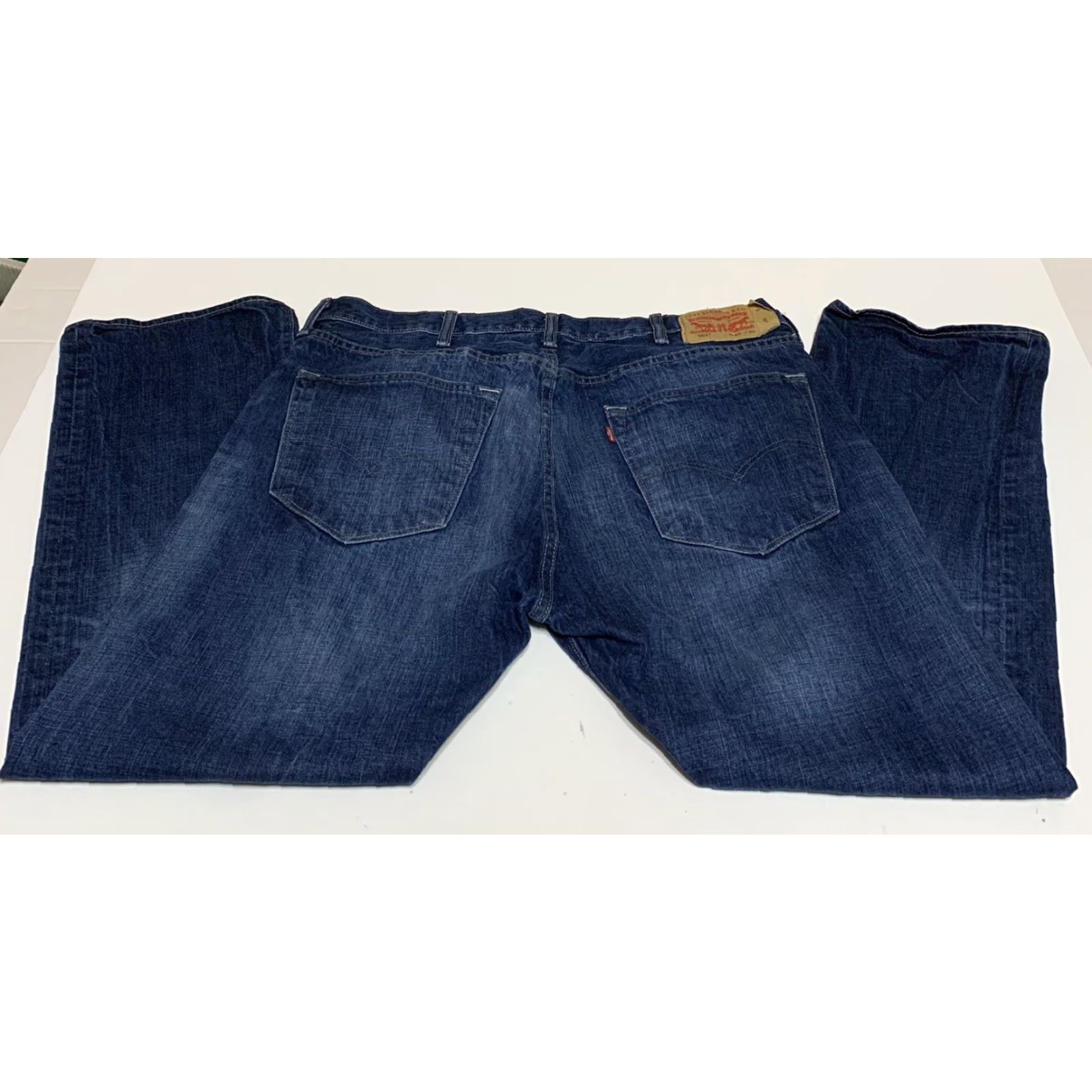 Levi's VINTAGE Levi's 501 Jeans Men 40x29 Straight Blue 100% Cotton Button Fly Regular Inseam 29in Size US 40 / EU 56 - 2 Thumbnail