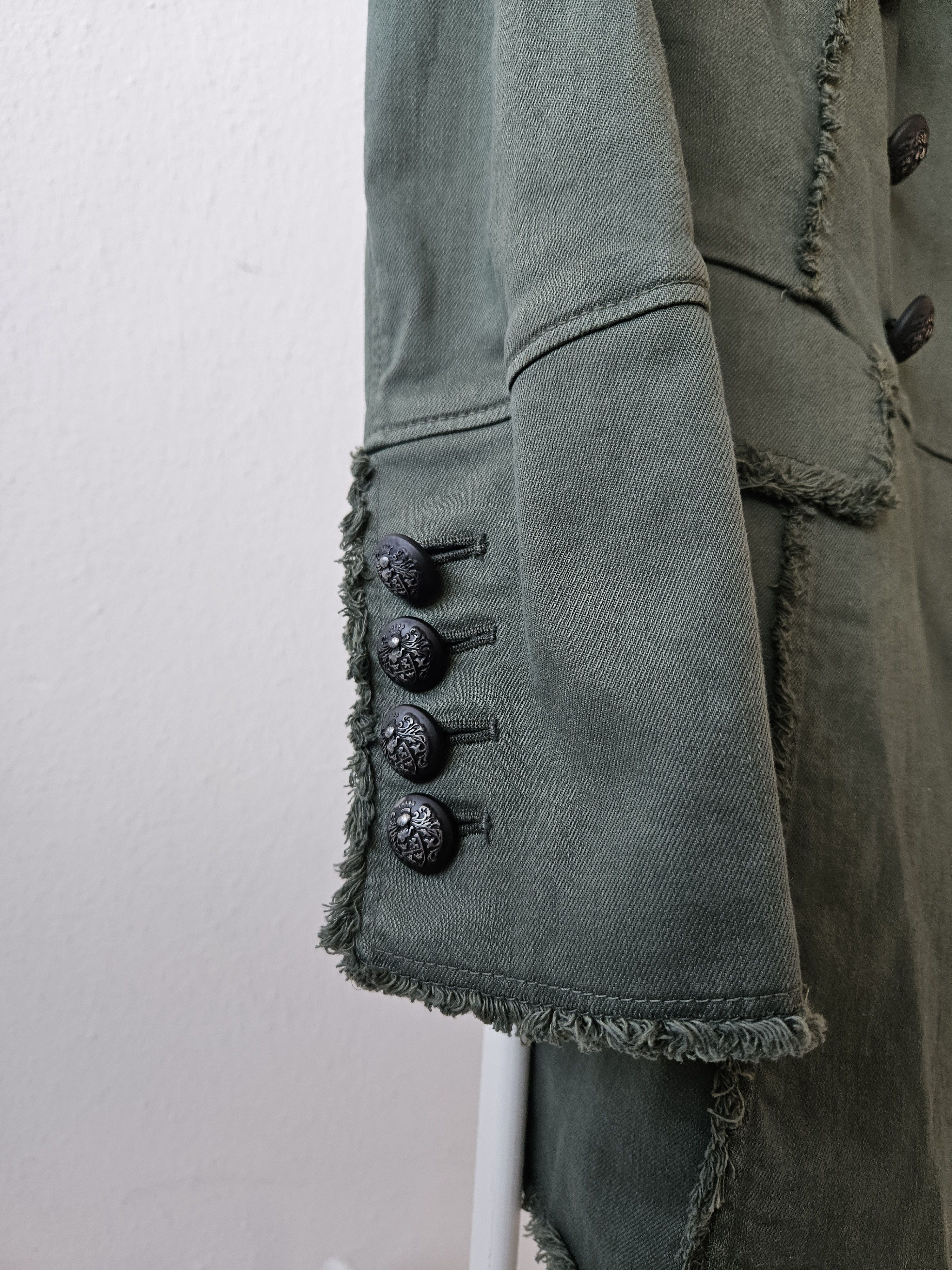 Pierre Balmain Pierre Balmain raw edge double breasted napoleon coat Size XS / US 0-2 / IT 36-38 - 8 Thumbnail