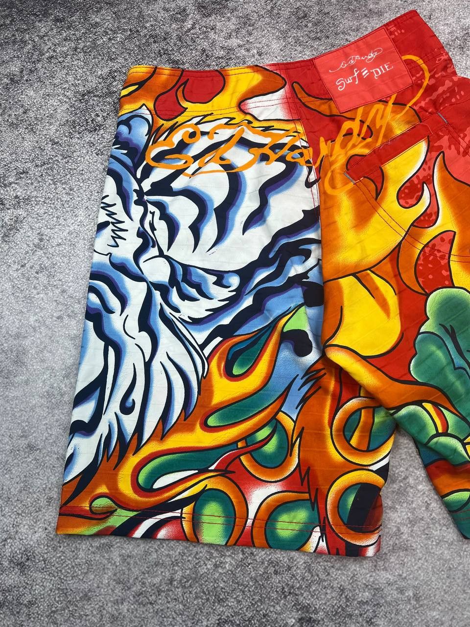 Ed Hardy Ed Hardy Shorts Y2K Over Logo Size US 30 / EU 46 - 7 Thumbnail