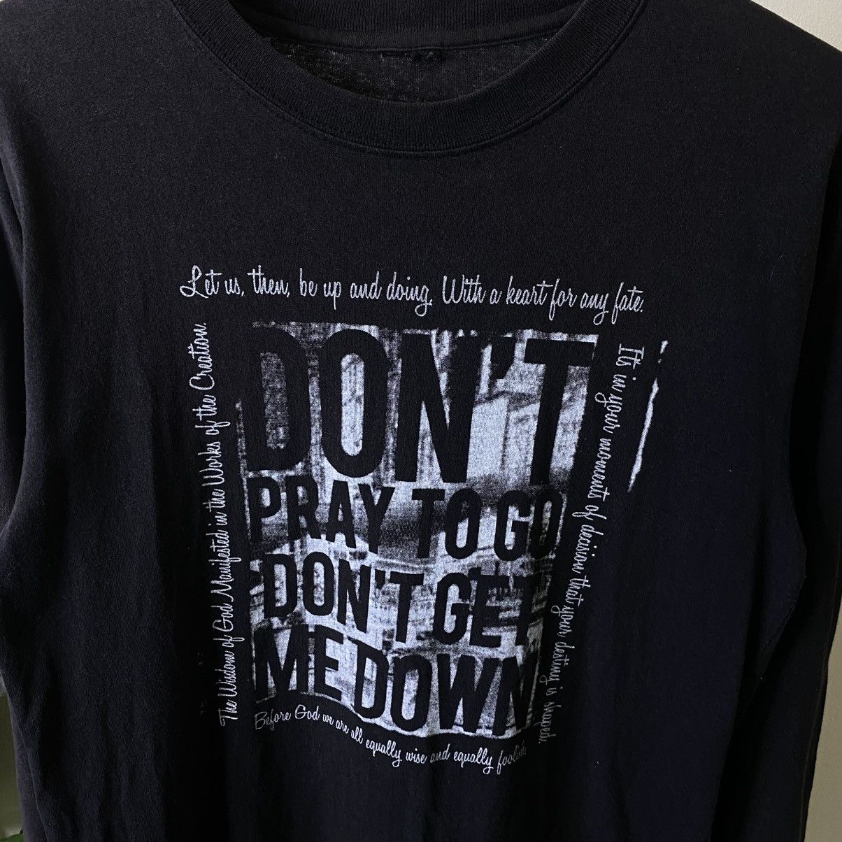 If Six Was Nine JapanBrand Seditionaries Poem Cyber Gothic Punk PPFM LS Tee Size US M / EU 48-50 / 2 - 2 Thumbnail
