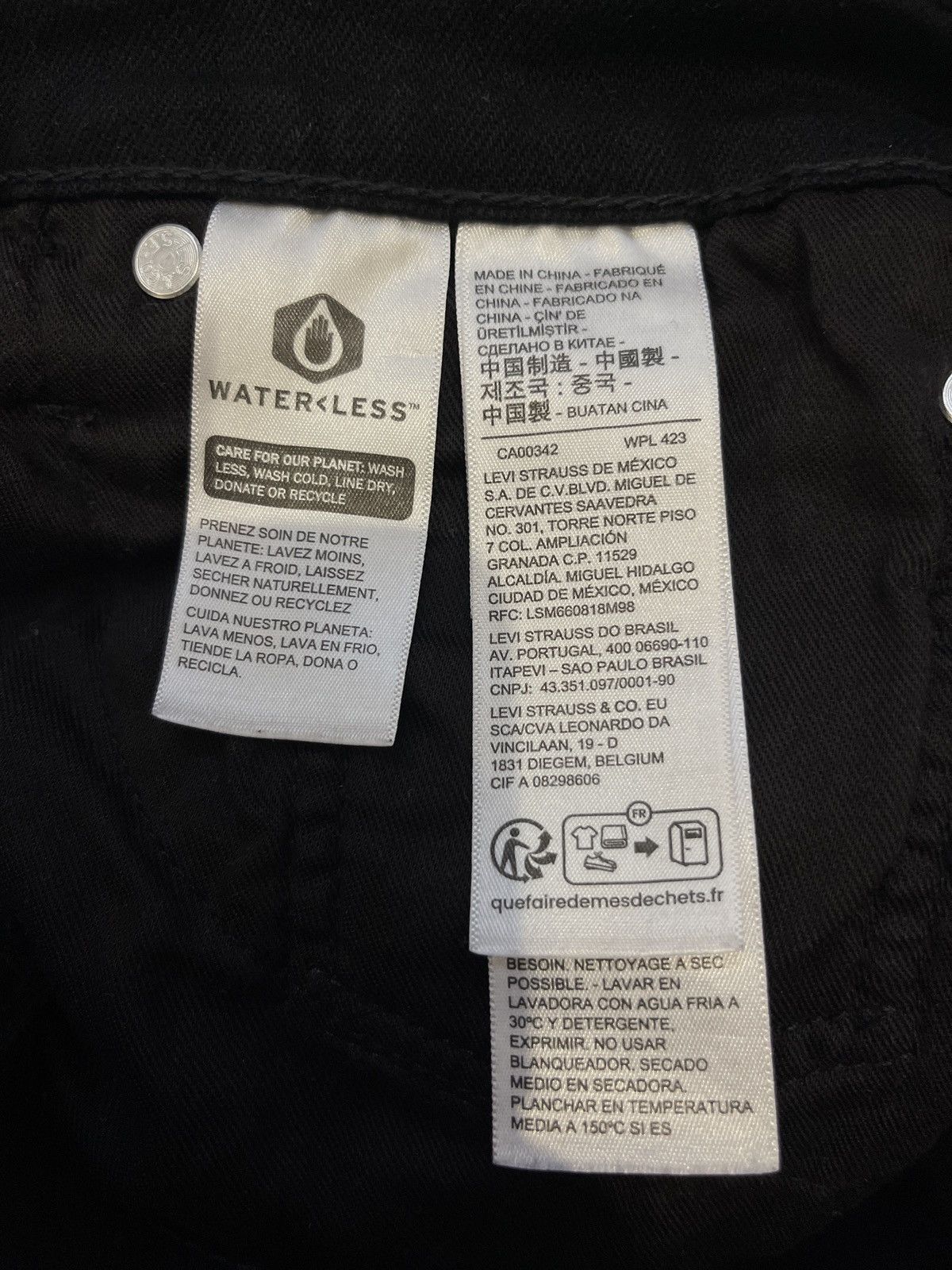 Levi's Levis 511 jeans denim pants W31L32 Size US 31 - 8 Thumbnail