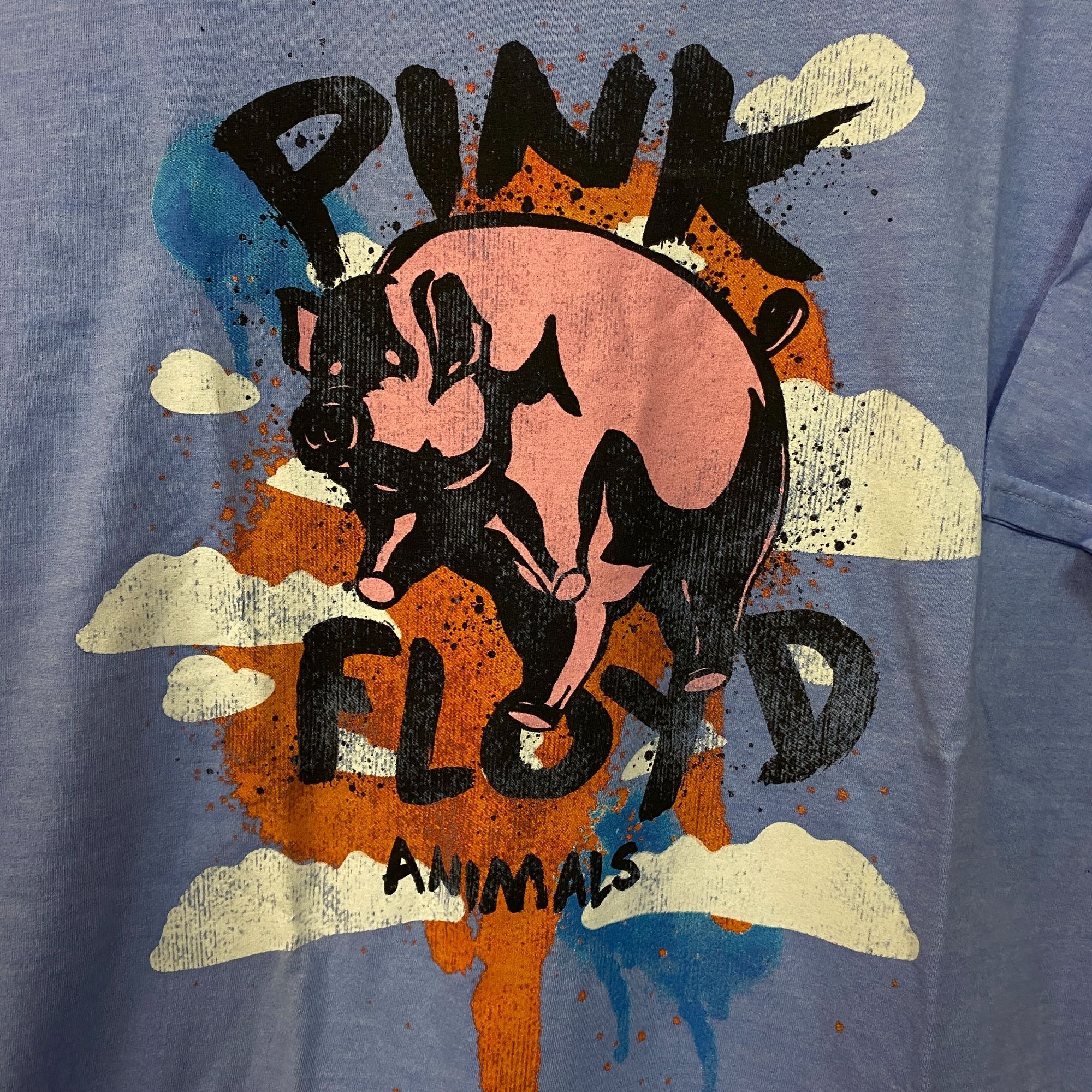 Pink Floyd Pink Floyd Album Animals Art Flying Pig Graphic T-Shirt L/XL Size US XL / EU 56 / 4 - 2 Thumbnail