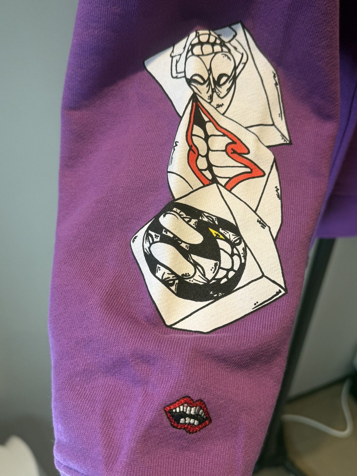 Chrome Hearts × Matty Boy Chrome Hearts Matty Boy purple Not less Crewneck Size US M / EU 48-50 / 2 - 3 Thumbnail