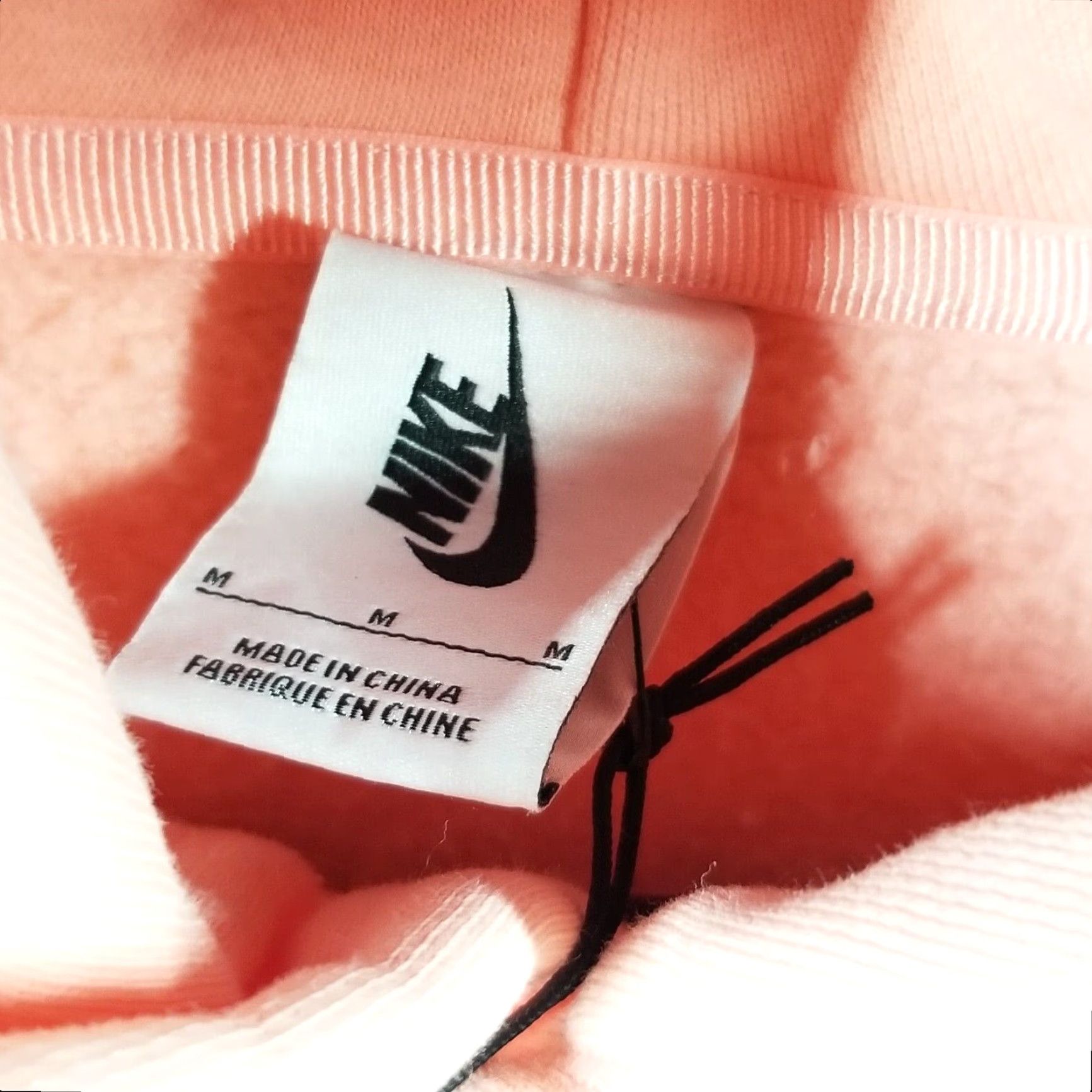 Nike Nike NikeLab Hoodie Olivia Kim M Pullover Mens Bleached Coral Summer Collection Size US M / EU 48-50 / 2 - 3 Thumbnail