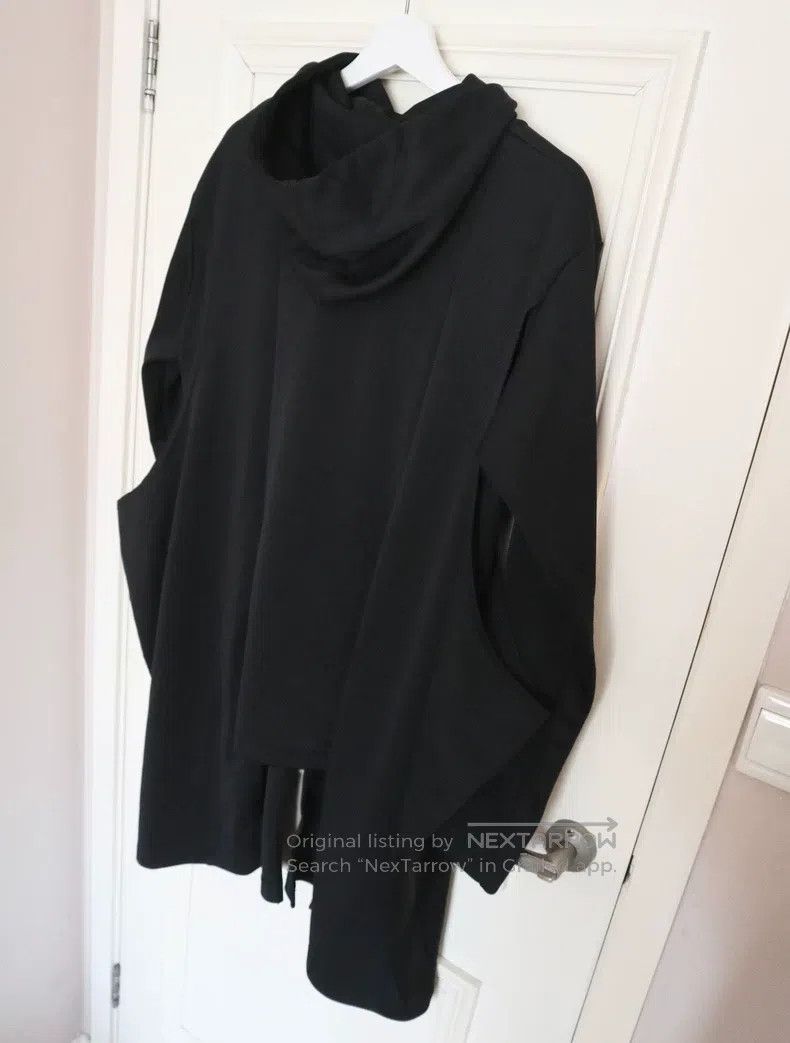 Comme des Garcons Comme Des Garcons Black Polyester Double Layer Hoodie Size US M / EU 48-50 / 2 - 7 Thumbnail