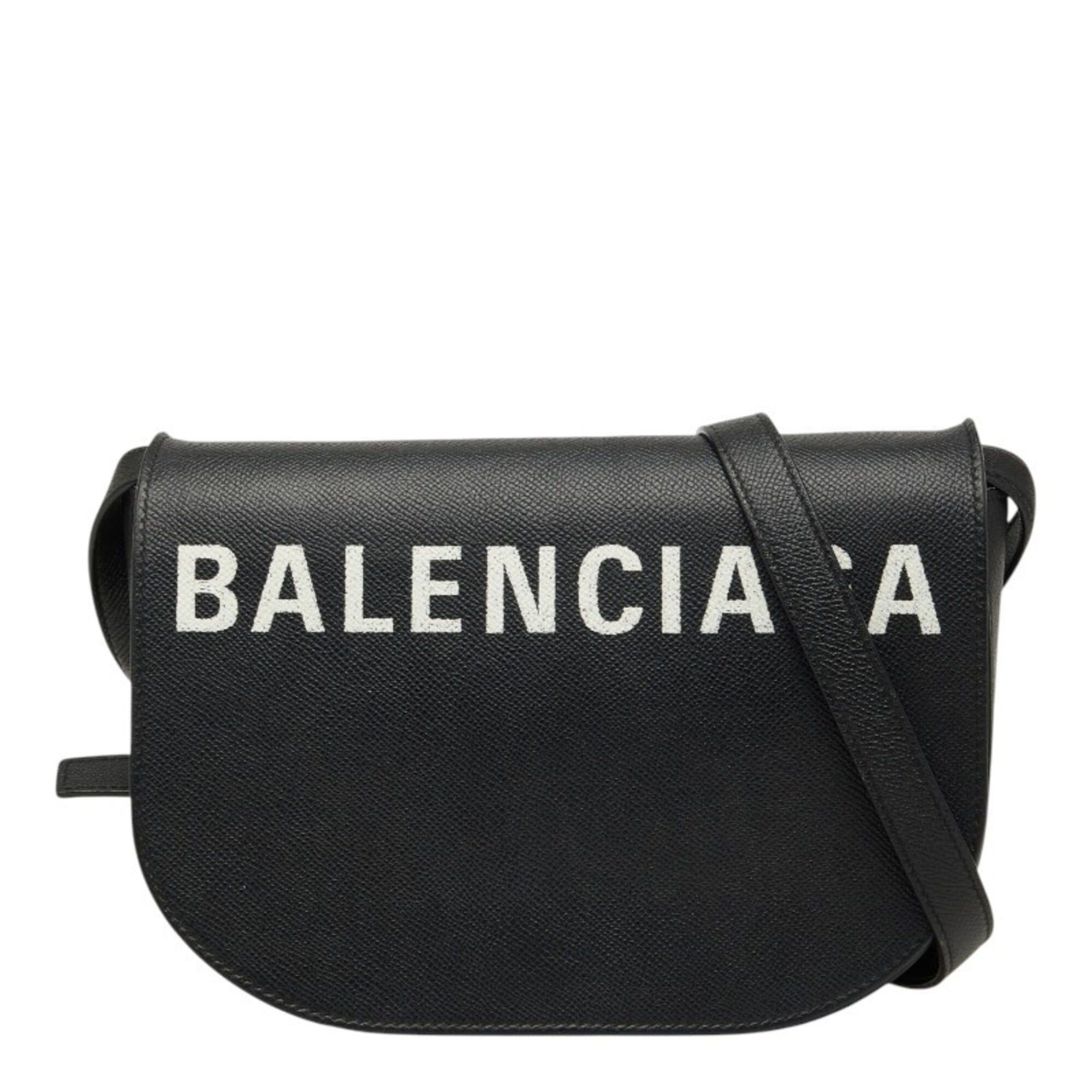 Balenciaga Balenciaga Ville Day Bag, Crossbody Shoulder 542207, Navy/White Leather, Women's, BALENCIAGA Size ONE SIZE - 1 Thumbnail