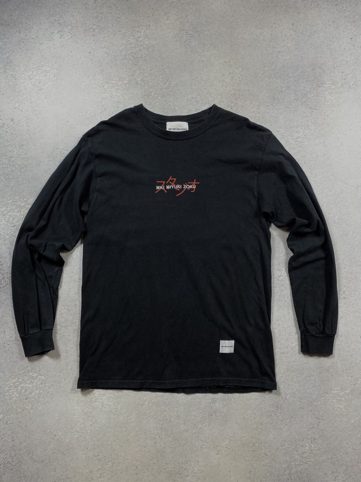 Other Mki Miyuki Zoku Mens Sweatshirt With Big Centre Logo Medium Size US M / EU 48-50 / 2 - 1 Thumbnail