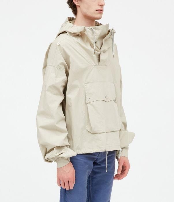 Maison Margiela o1bcso1str0526 Pullover Windbreaker Jacket in Putty Size US XL / EU 56 / 4 - 2 Thumbnail