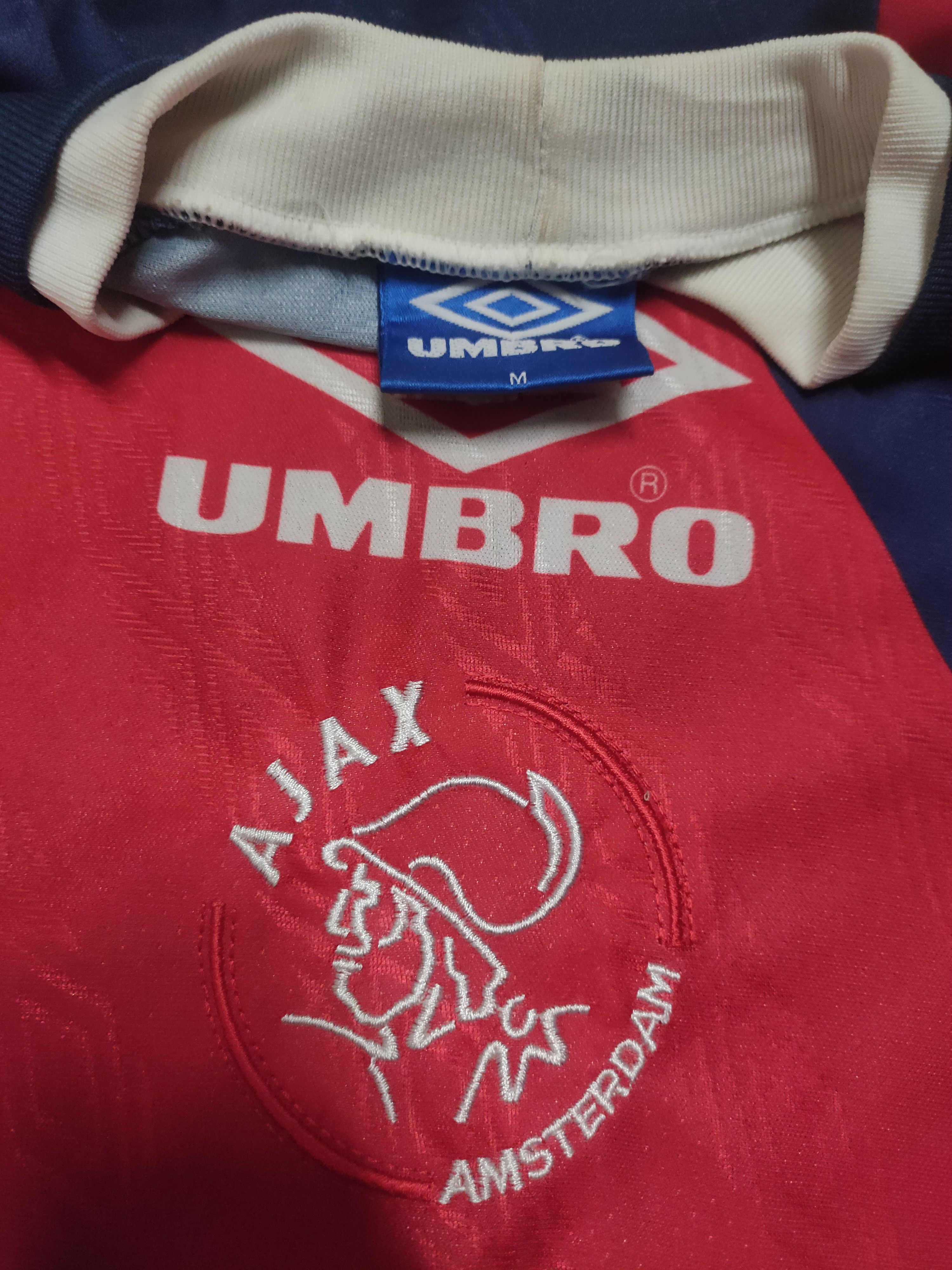 Vintage Vintage Ajax Training/Leisure 1997 - 1998 jersey Size US M / EU 48-50 / 2 - 6 Thumbnail
