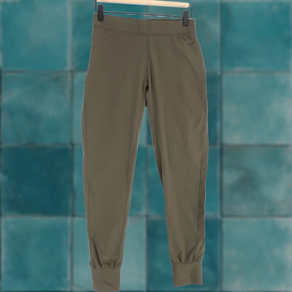 Nike - Keywords: "Nike Bliss," "Woven Pants," "Women," "S," "Green," "Dri Fit," "Elastic Waist," "Joggers," "Activewear," "Casual Size 28" / US 6 / IT 42 - 1 Thumbnail