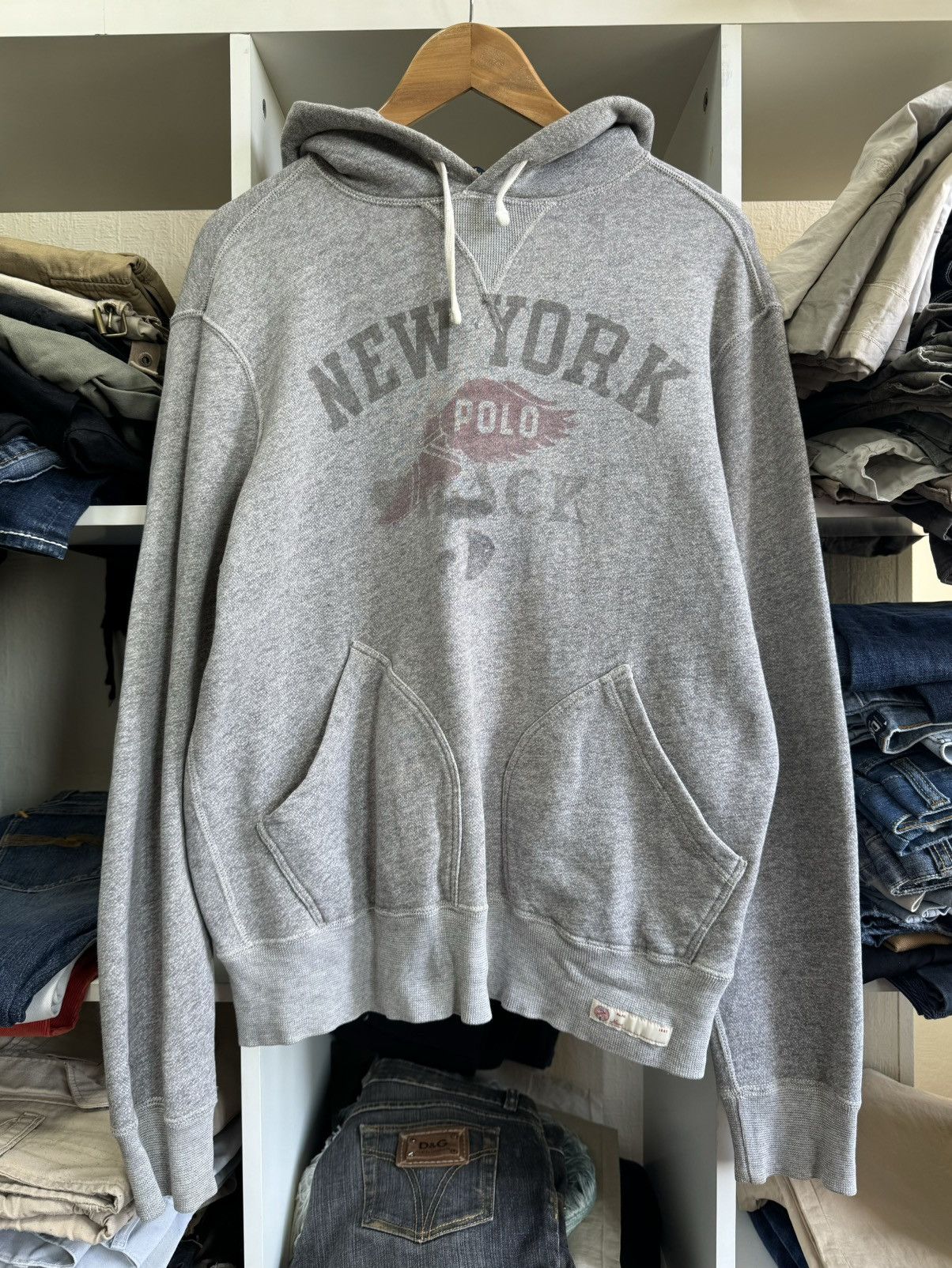 Ralph Lauren Polo Ralph Lauren Vintage 80-90s Style Hoodie Size US M / EU 48-50 / 2 - 1 Thumbnail