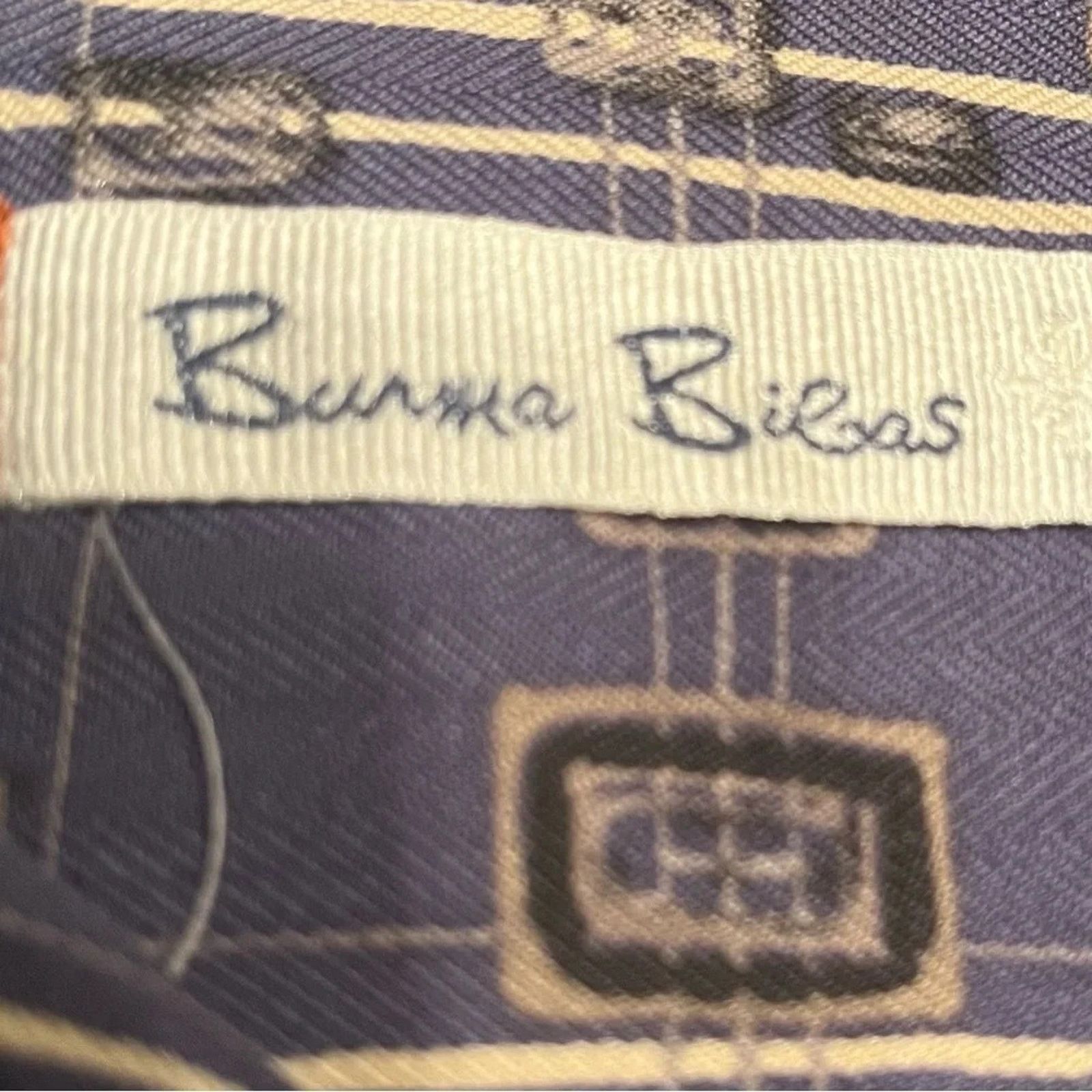 Burma Bibas Burns Bibas men’s 100% silk geometric print shirt, size XXL. Size US XXL / EU 58 / 5 - 4 Thumbnail