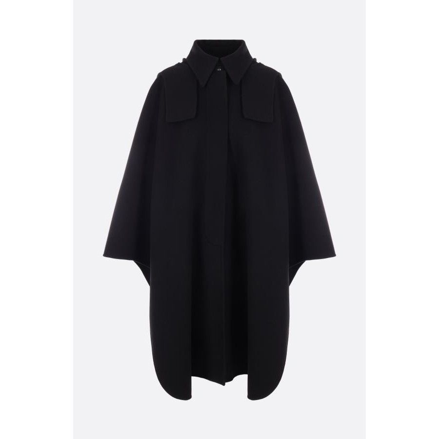 Other CHLOÉ Black Wool/Cashmere Oversized Cape New & Authentic (Wo Size ONE SIZE - 1 Thumbnail