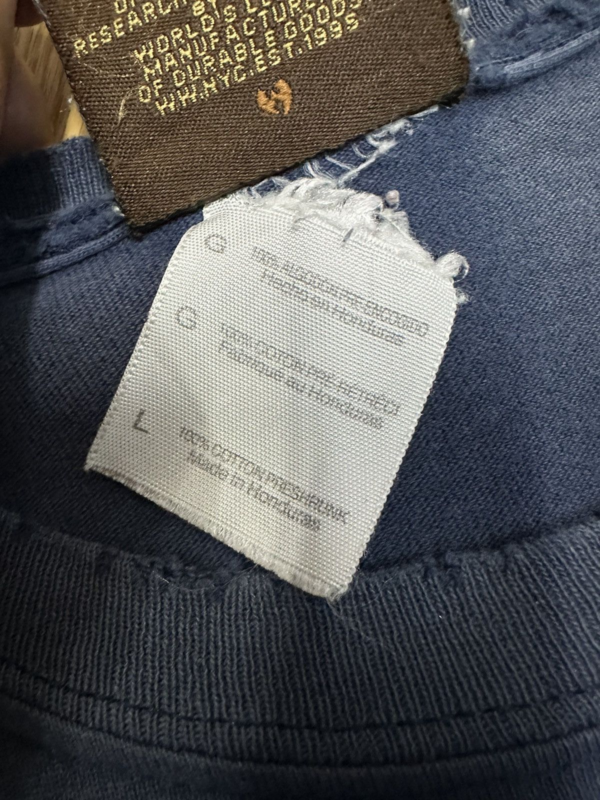 Vintage × Wu-Tang Clan Vintage Wu Tang Distressed Sunfaded Tshirt A564 Size US L / EU 52-54 / 3 - 12 Thumbnail