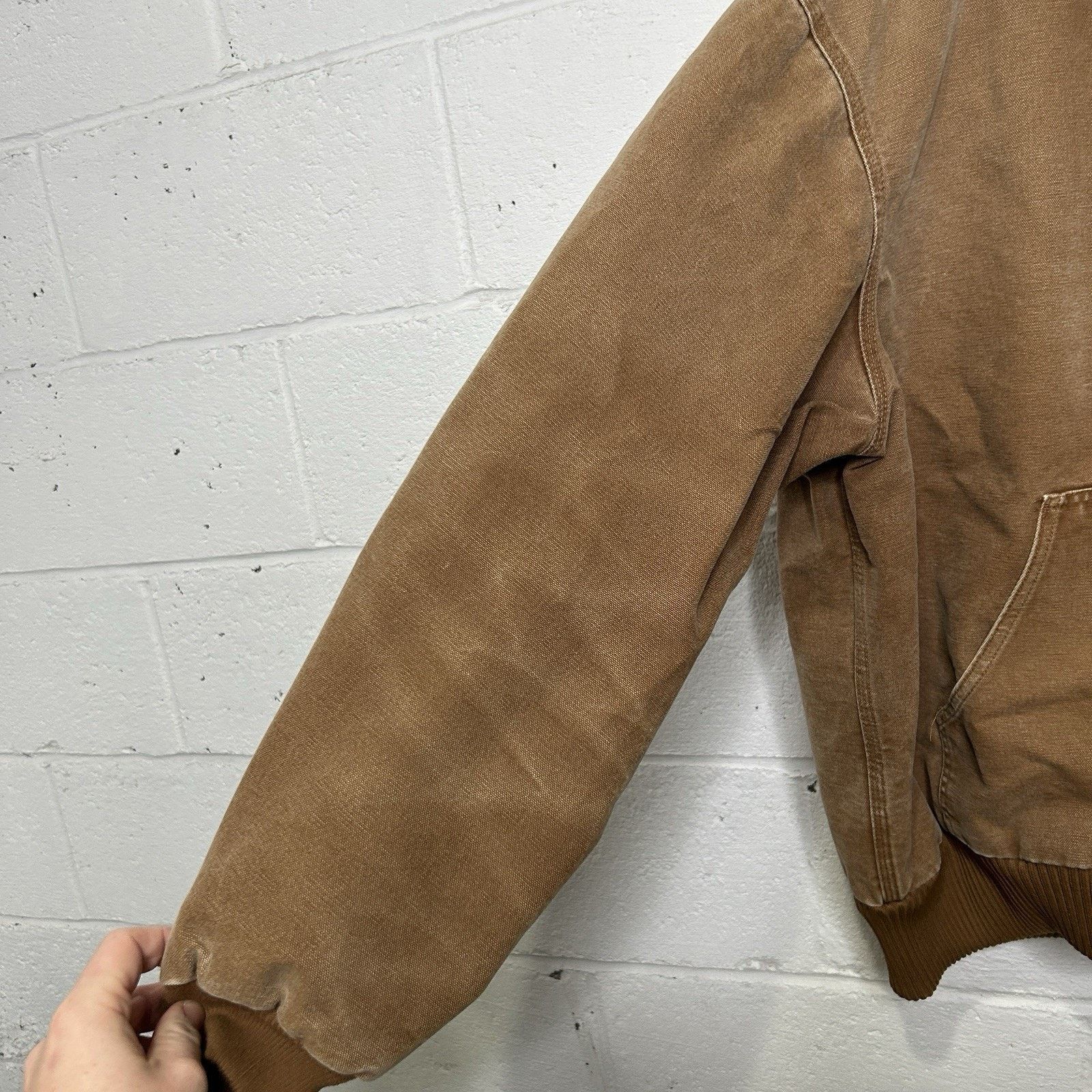 Carhartt Carhartt Duck Canvas Hooded Quilt-Lined Jacket “Brown” J130 Size US XL / EU 56 / 4 - 9 Thumbnail