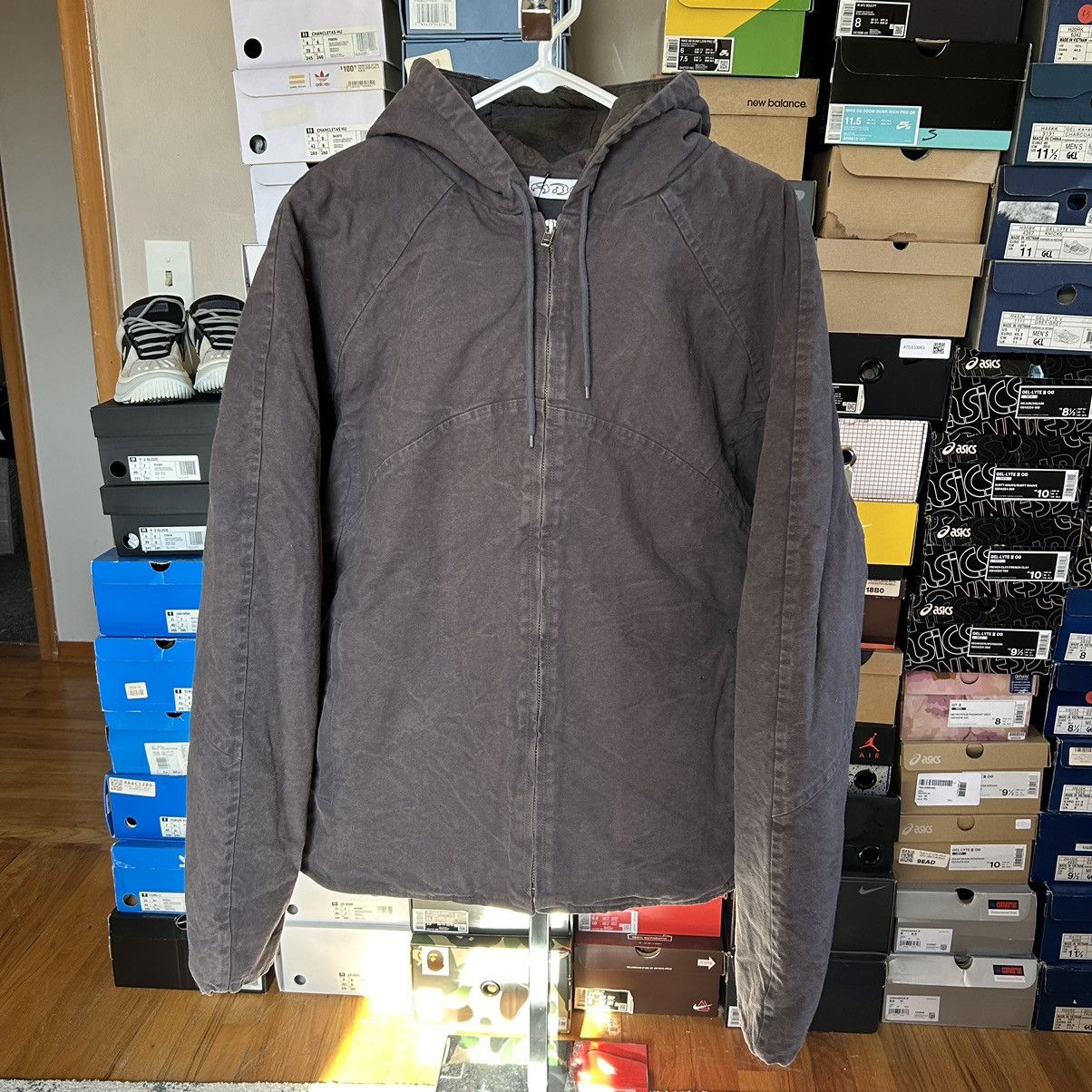 Other ABU BLUNT TOOL JACKET WiDE WASHED MUD BROWN CANVAS WORK COAT Size US XL / EU 56 / 4 - 10 Thumbnail