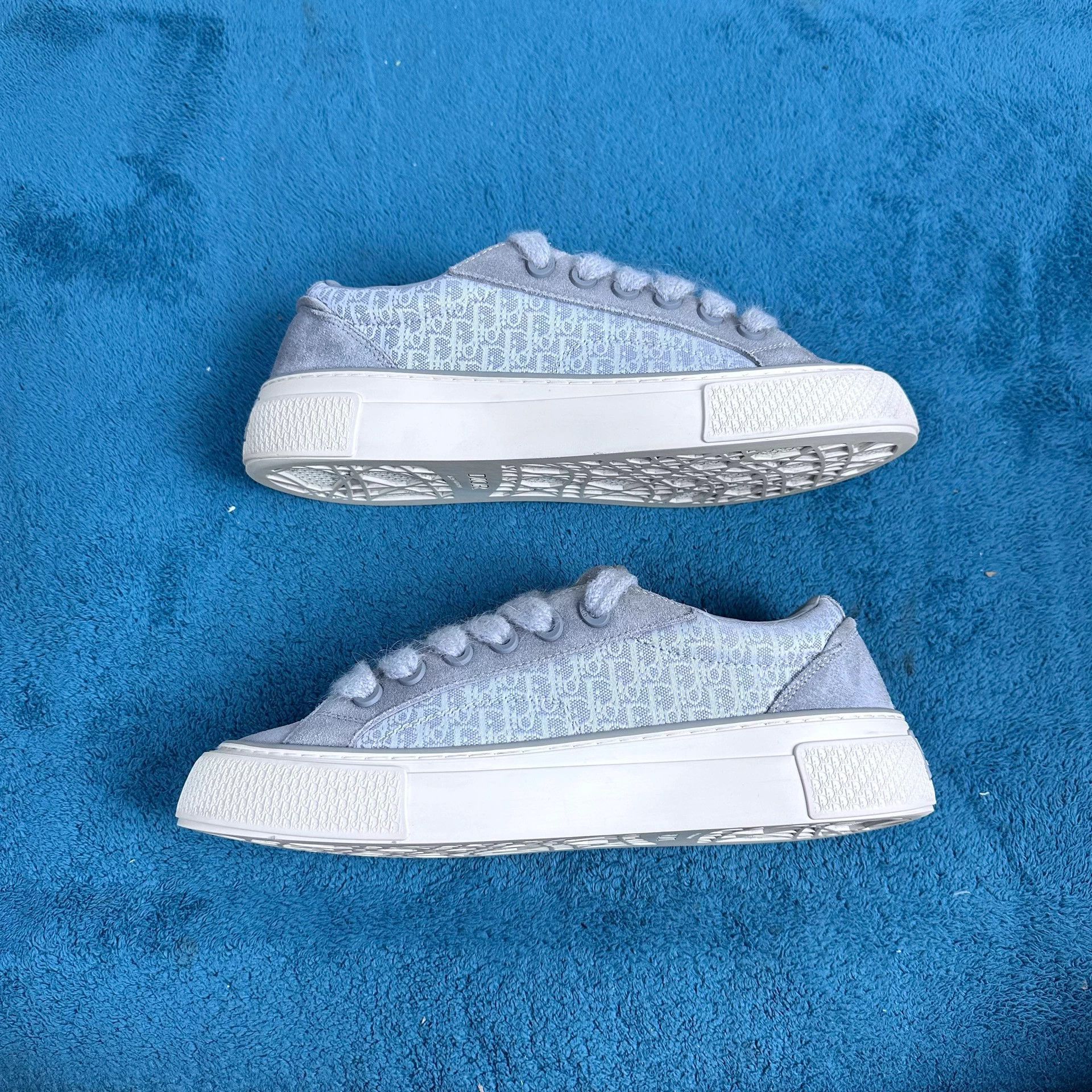 Dior Dior B33 Suede Low-Top Sneaker Gray 43 EU Size US 10 / EU 43 - 2 Thumbnail