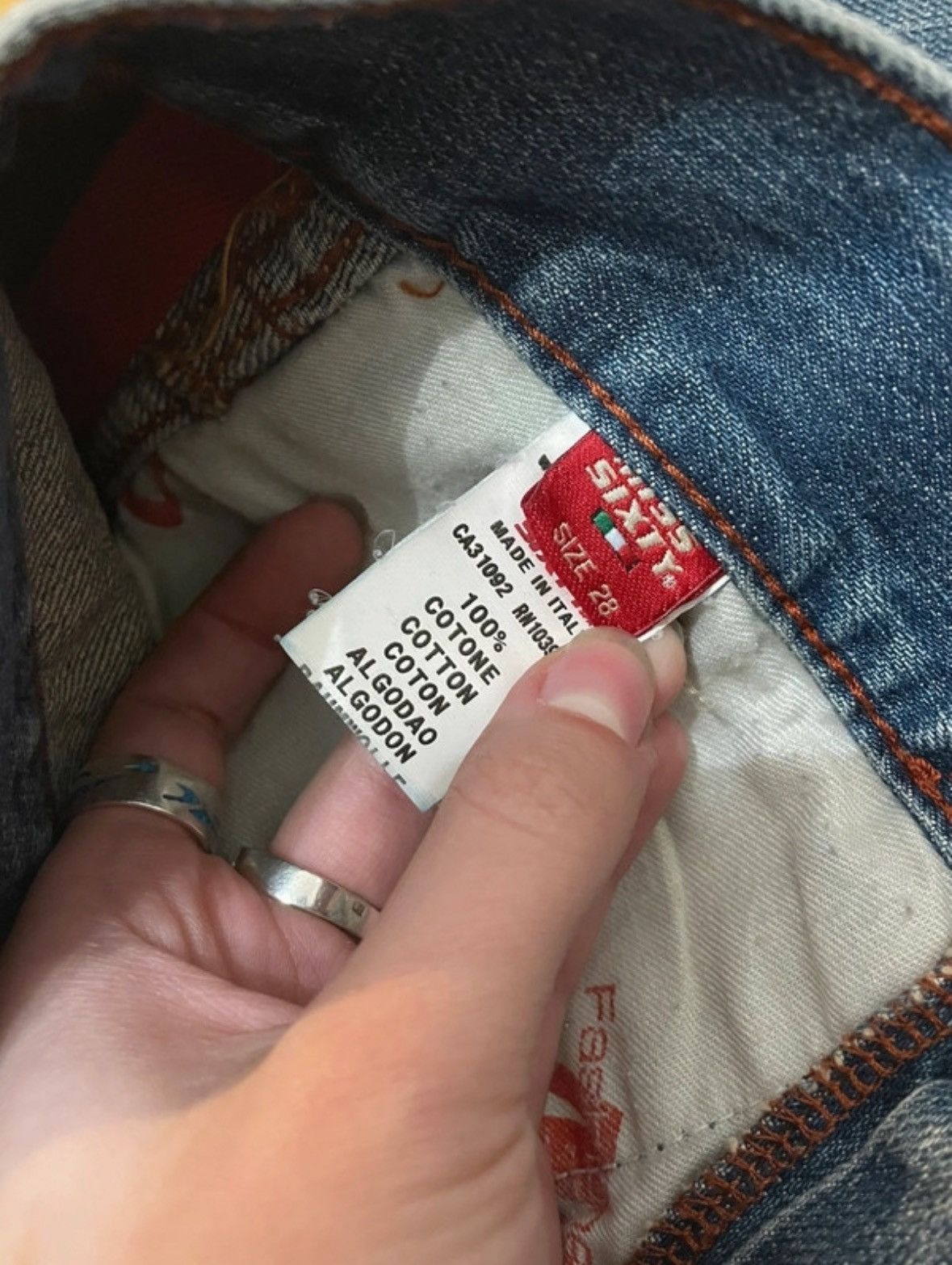 Vintage Miss Sixty 60 retro vintage hiphop ballon denim Size US 28 / EU 44 - 12 Thumbnail