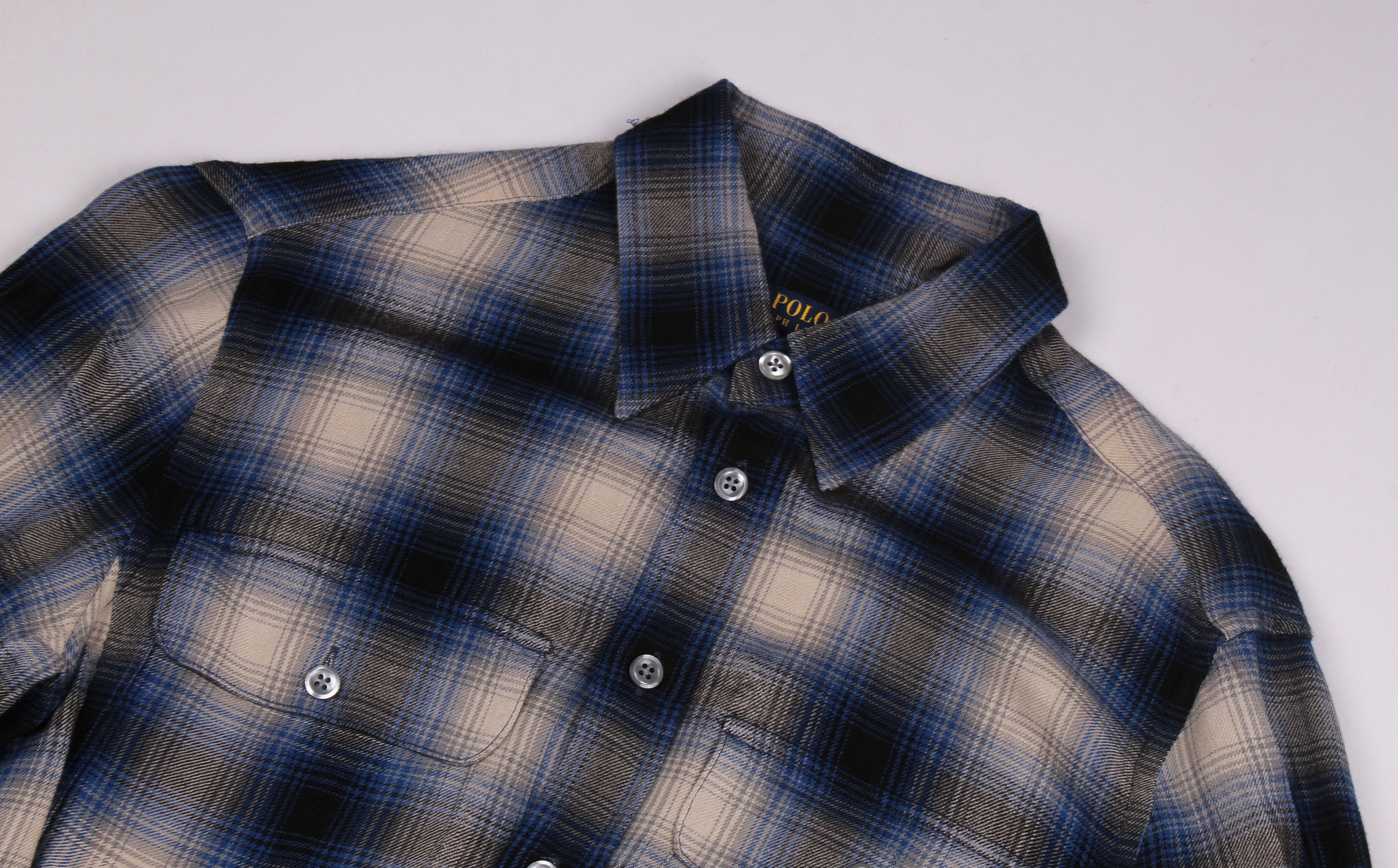 Polo Ralph Lauren Polo Ralph Lauren Plaid Checkered Asymmetrical Belted Shirt Size XS / US 0-2 / IT 36-38 - 5 Thumbnail