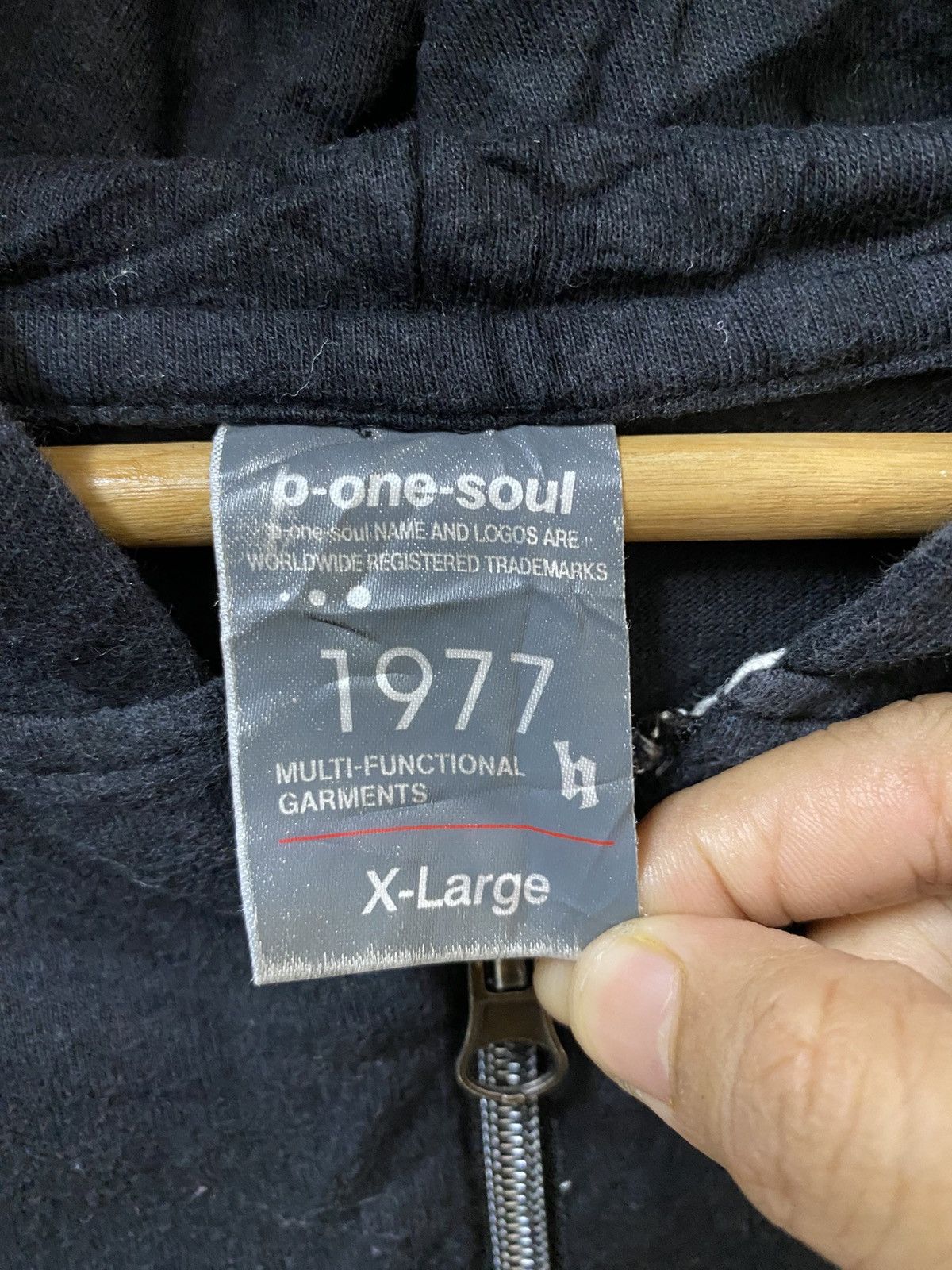 If Six Was Nine B one soul Solidarity Hoodie Zipper Size US L / EU 52-54 / 3 - 10 Thumbnail