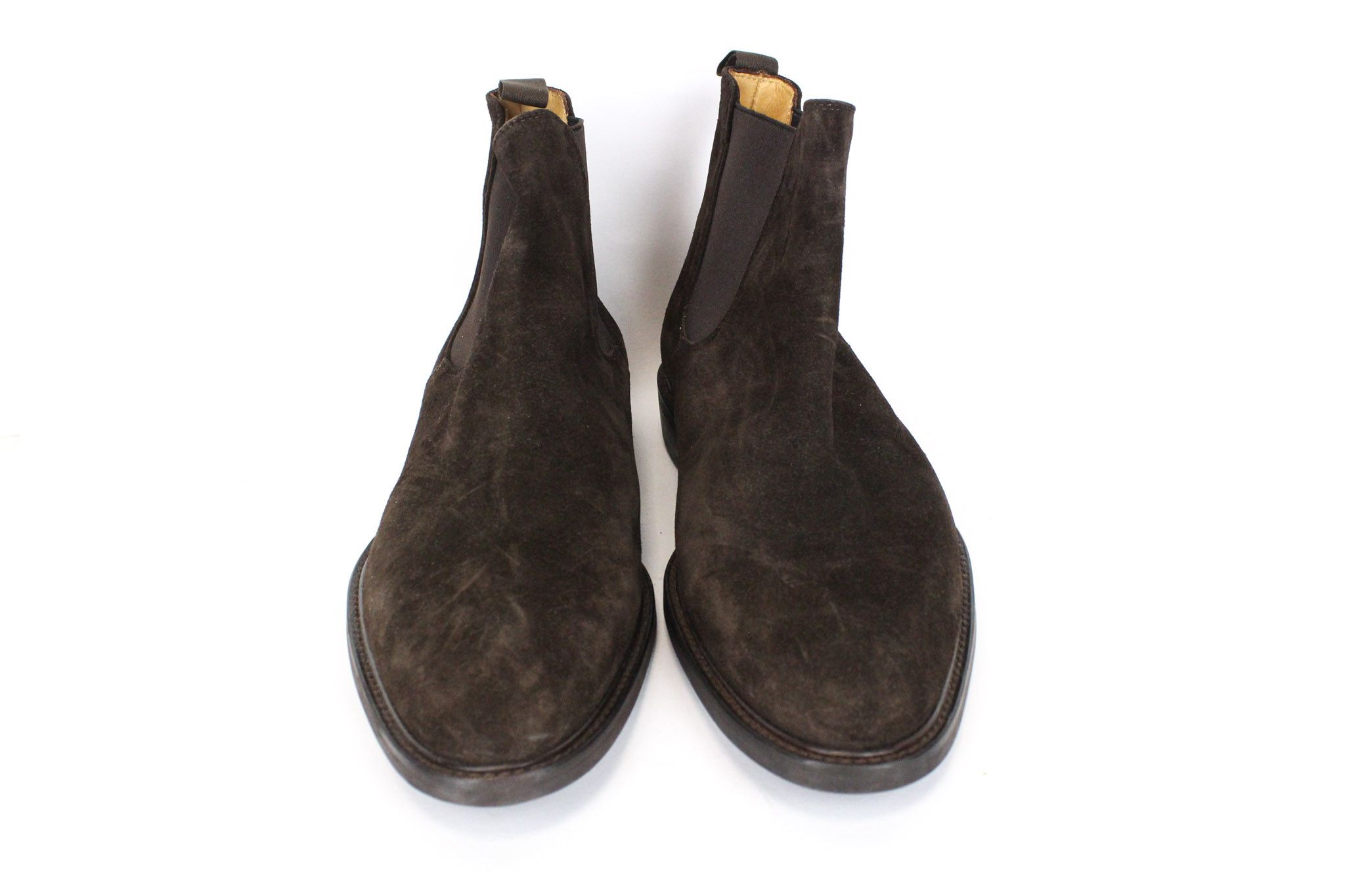 Suitsupply EU44 Brown Suede Shoes 66956 Size US 11 / EU 44 - 3 Thumbnail