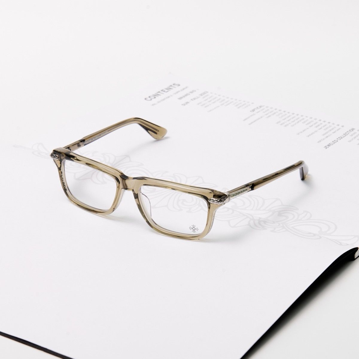 Chrome Hearts CHROME HEARTS LITTLE DINGER ARMY GLASSES Size ONE SIZE - 1 Thumbnail