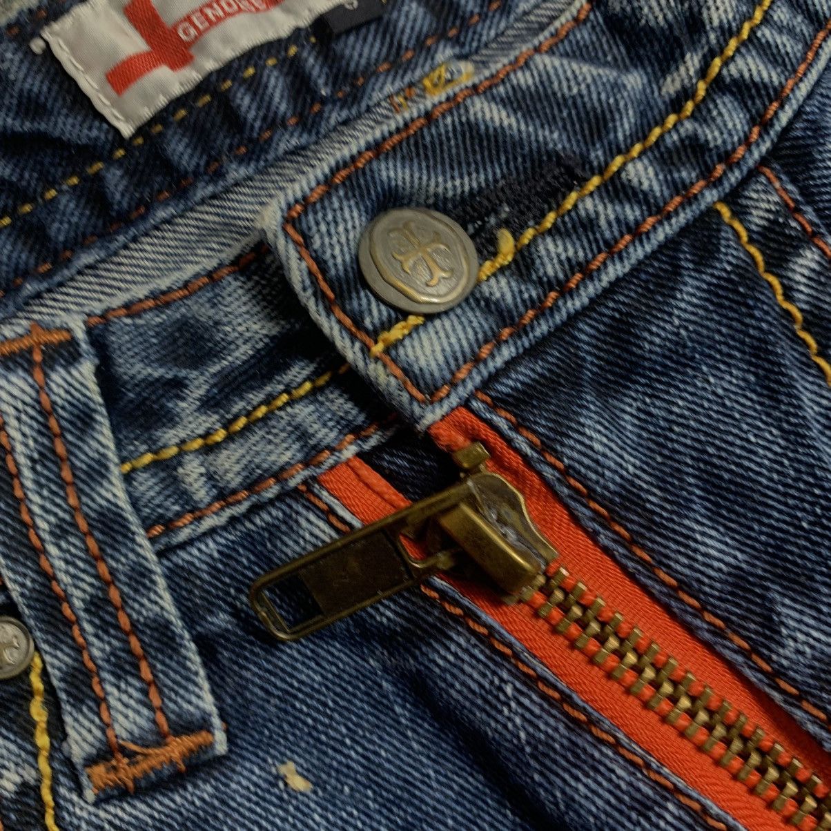 If Six Was Nine Flared Jeans Genoese Tante Cose Bounea Tutti Size 28" / US 6 / IT 42 - 4 Thumbnail